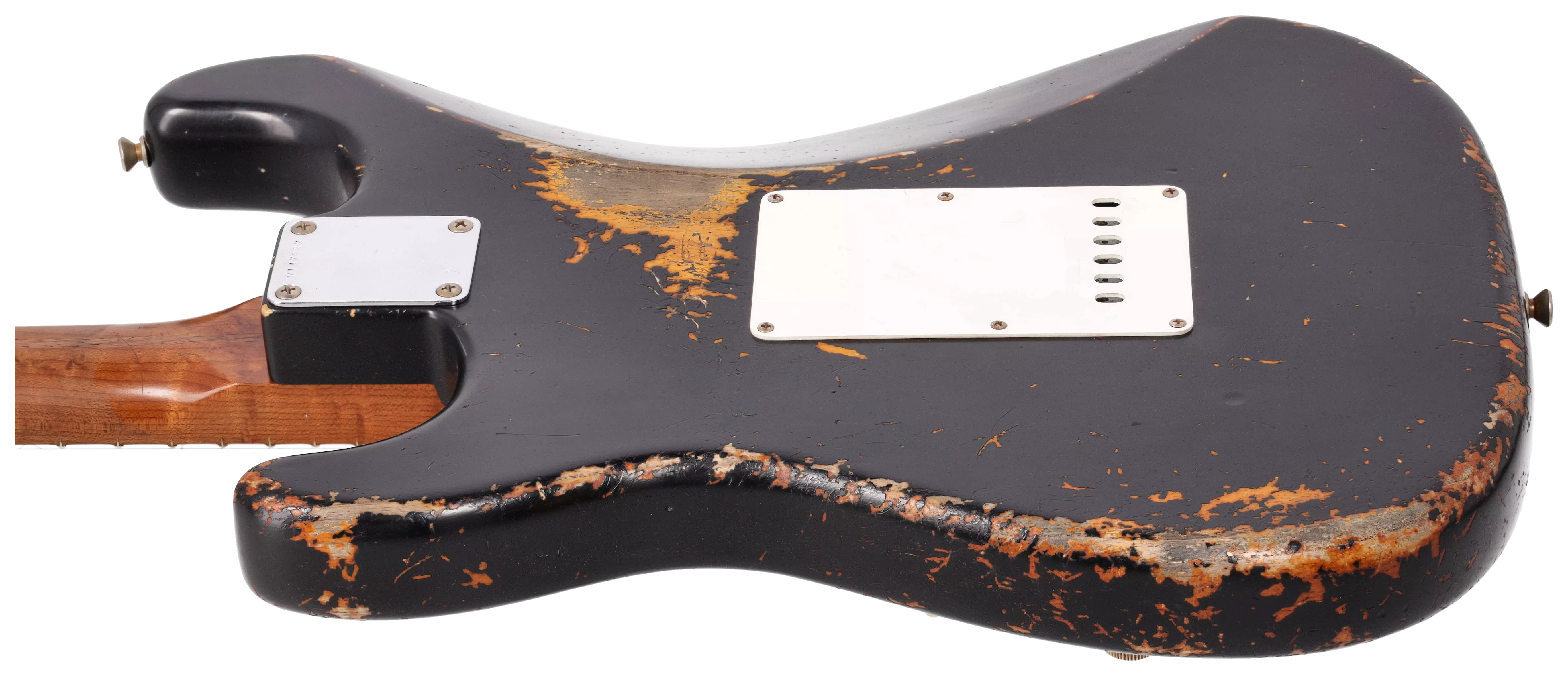 Fender Custom Shop 50´s Stratocaster HVYREL BLK over VB MBAH #1 8