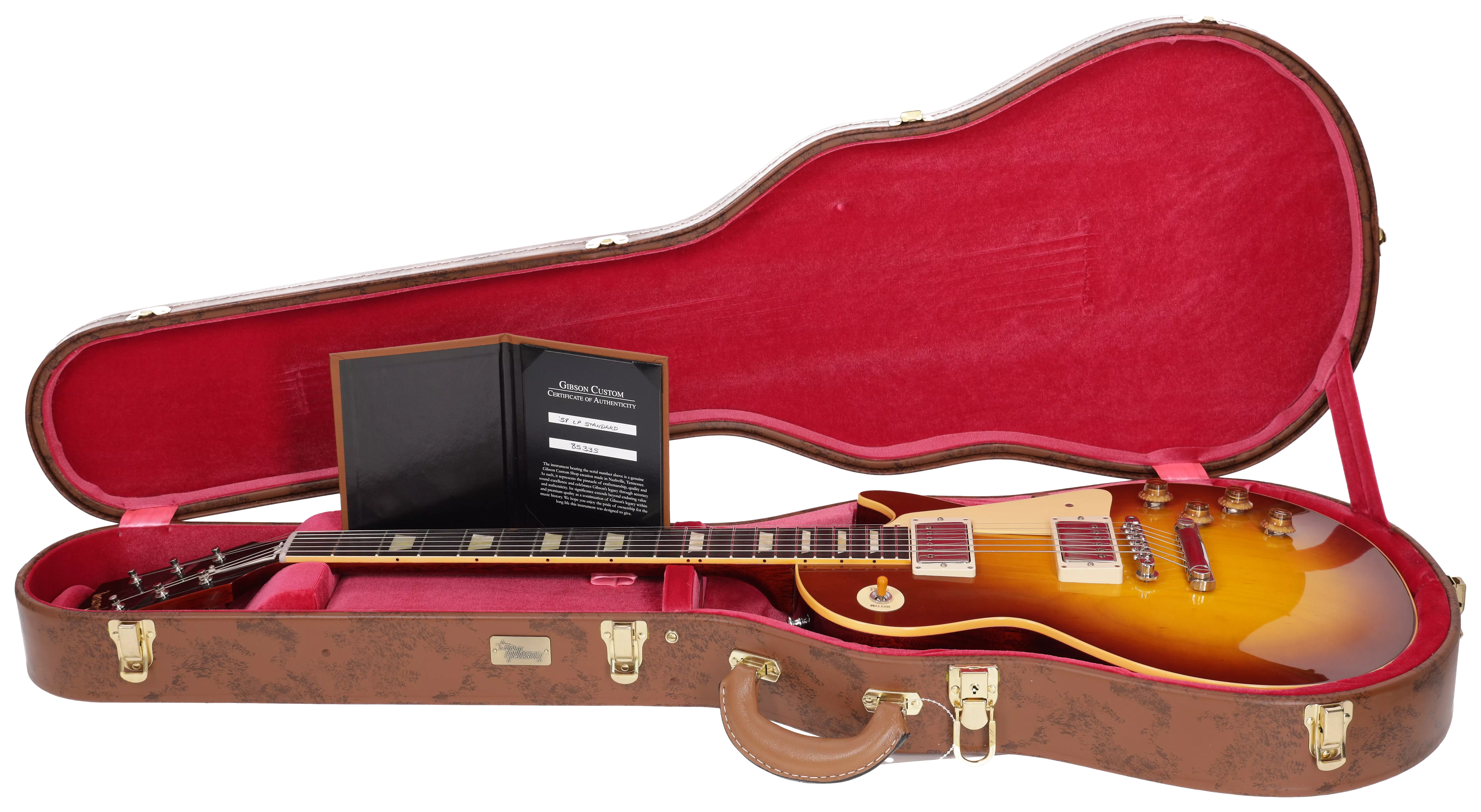 Gibson Les Paul Standard 1958 Reissue VOS Iced Tea Burst #2 17