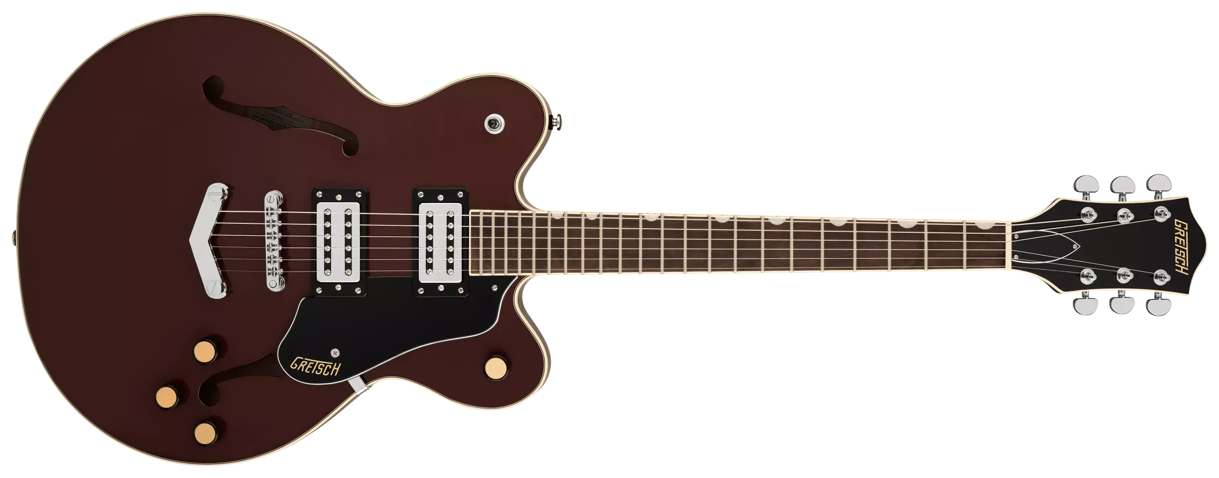 Gretsch G2622T Streamliner Center Block DC V-Stoptail LRL Copper Metallic 1