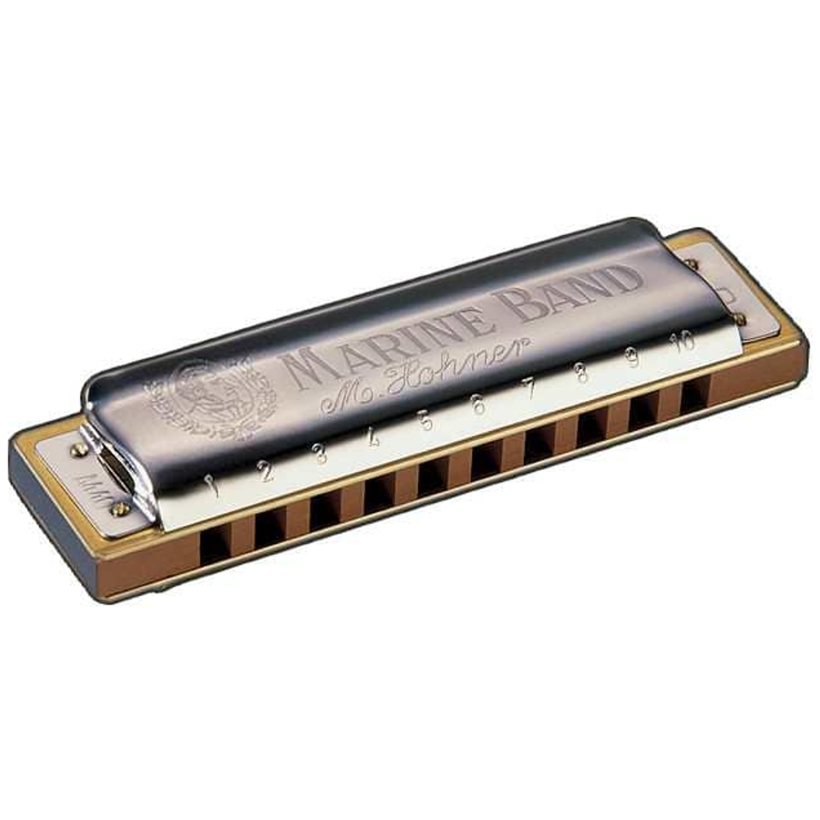 Hohner Marine Band Classic A Nat. Moll Mundharmonika - Richter-Mundharmonika