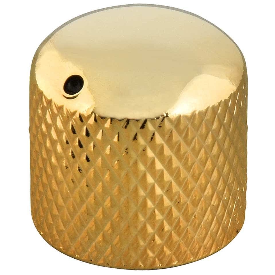Goeldo KB00G Dome Speed Knob mit Markierung - Gold