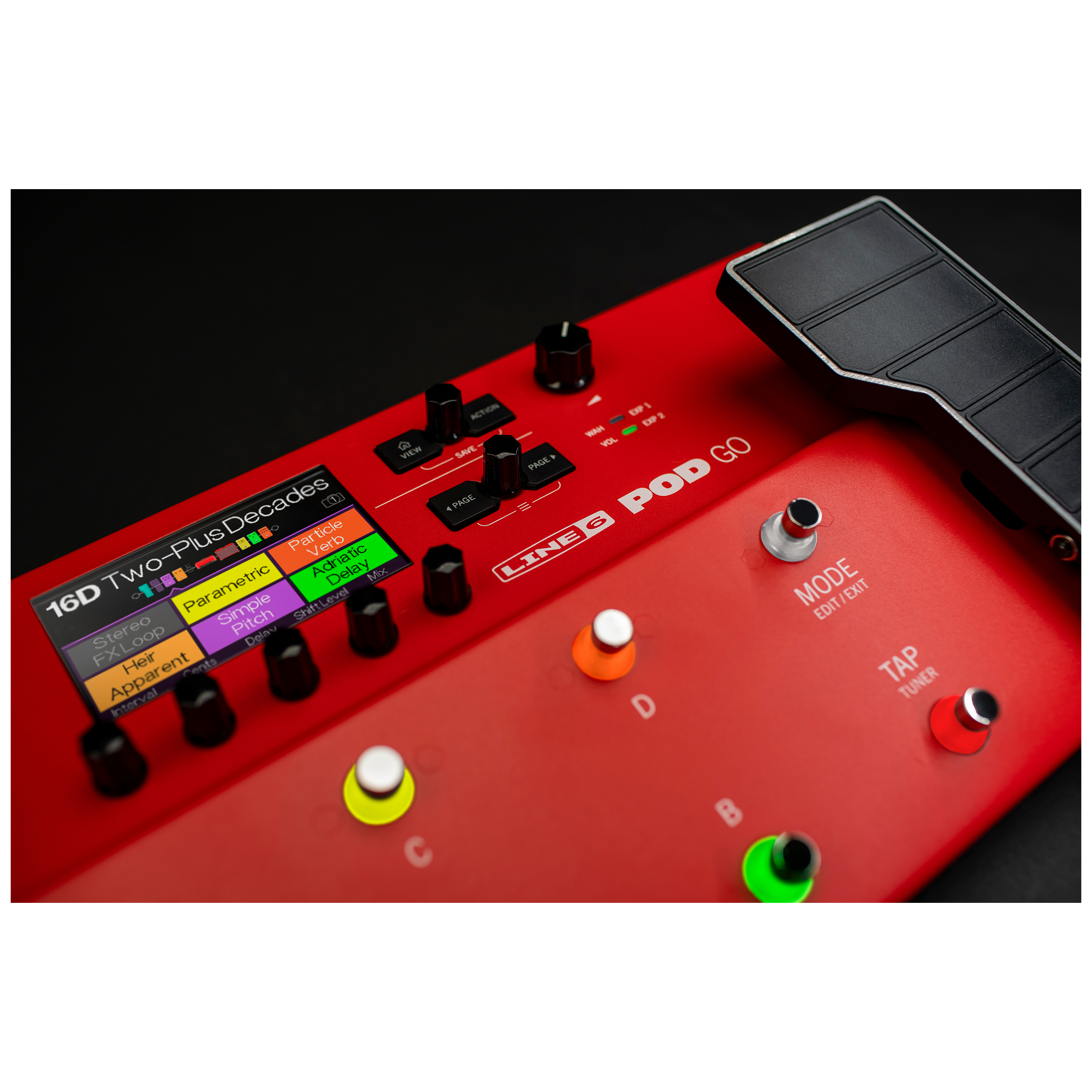 Line 6 POD GO Limited Edition Red 5
