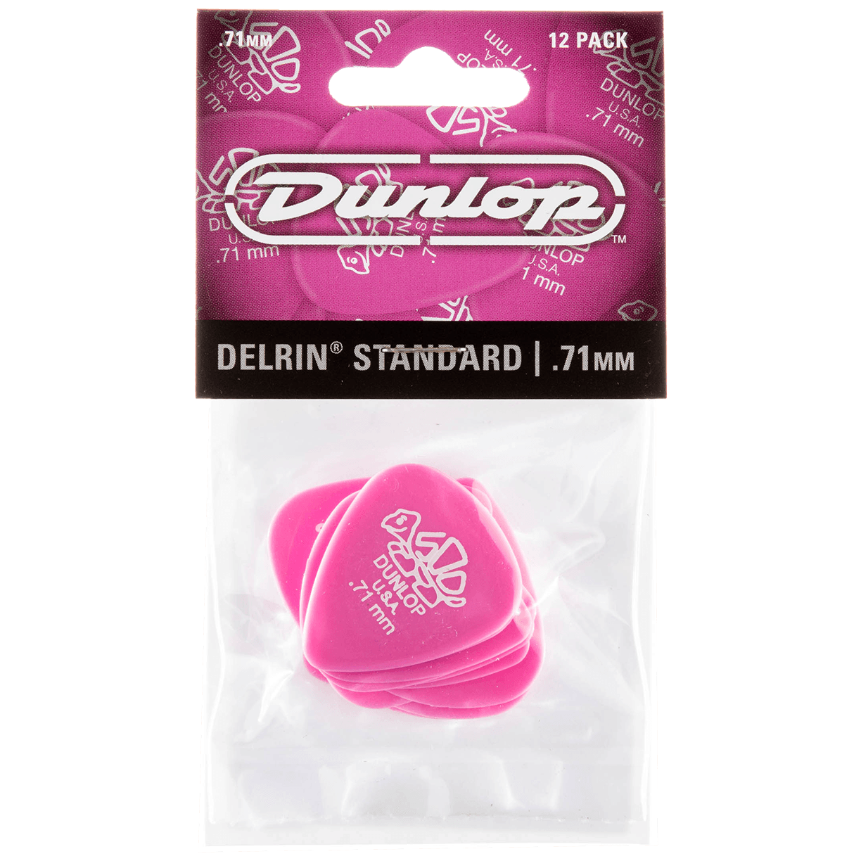 Dunlop Delrin 500 0.71 Player's Pack 12 Stück