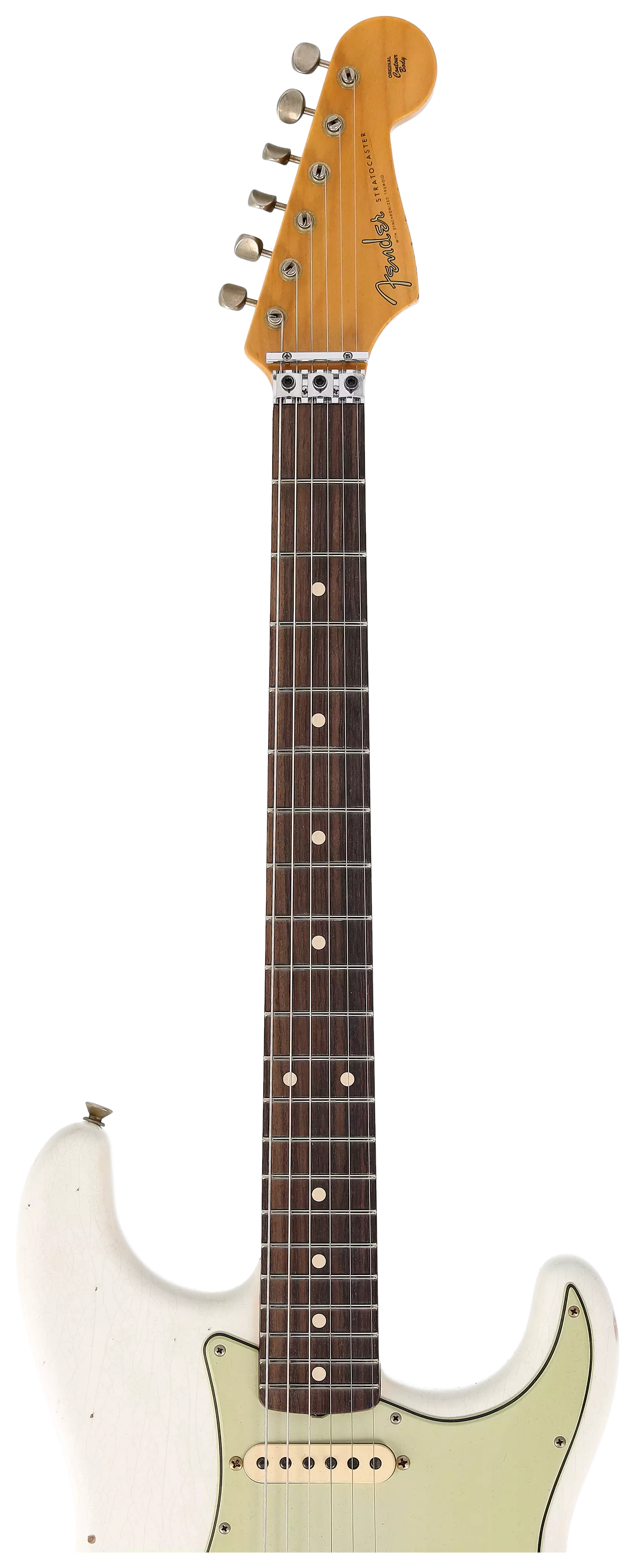 Fender Custom Shop 1960 Stratocaster Relic RW HSS FR OLW #R145267 9