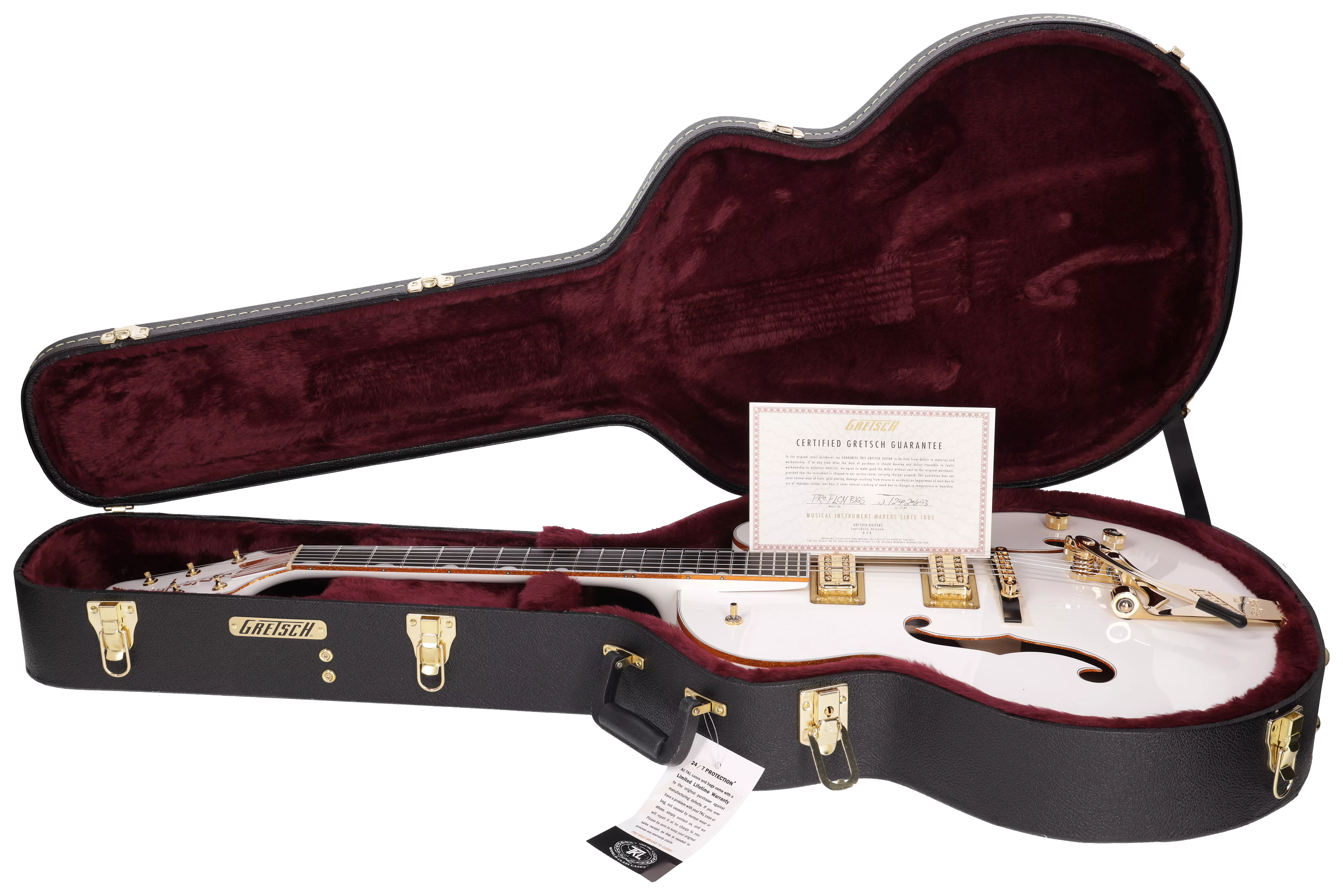 Gretsch Falcon Hollow Body Bigsby EB White #2 17