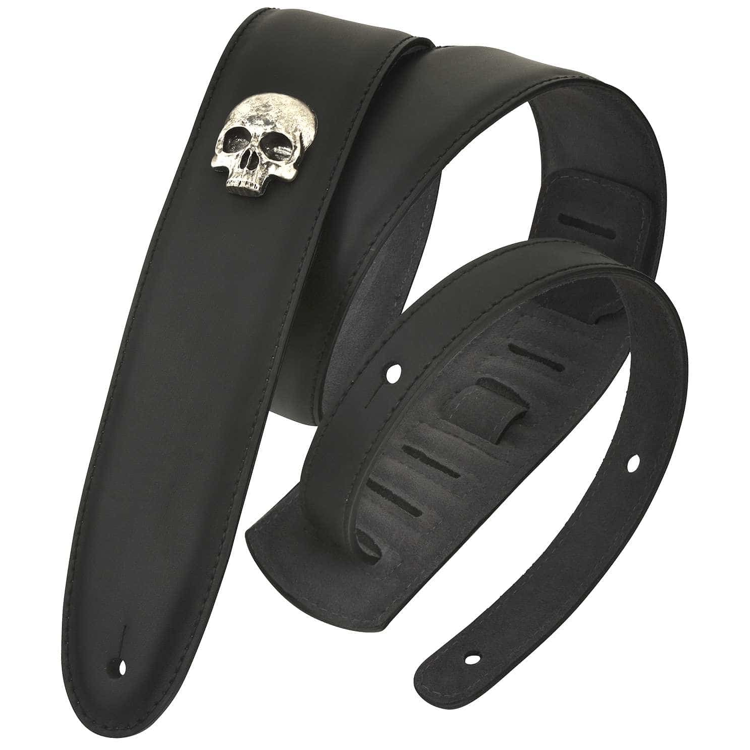 Bourbon Strap Guitar - Bourbon Strap Guitar Custom Skull