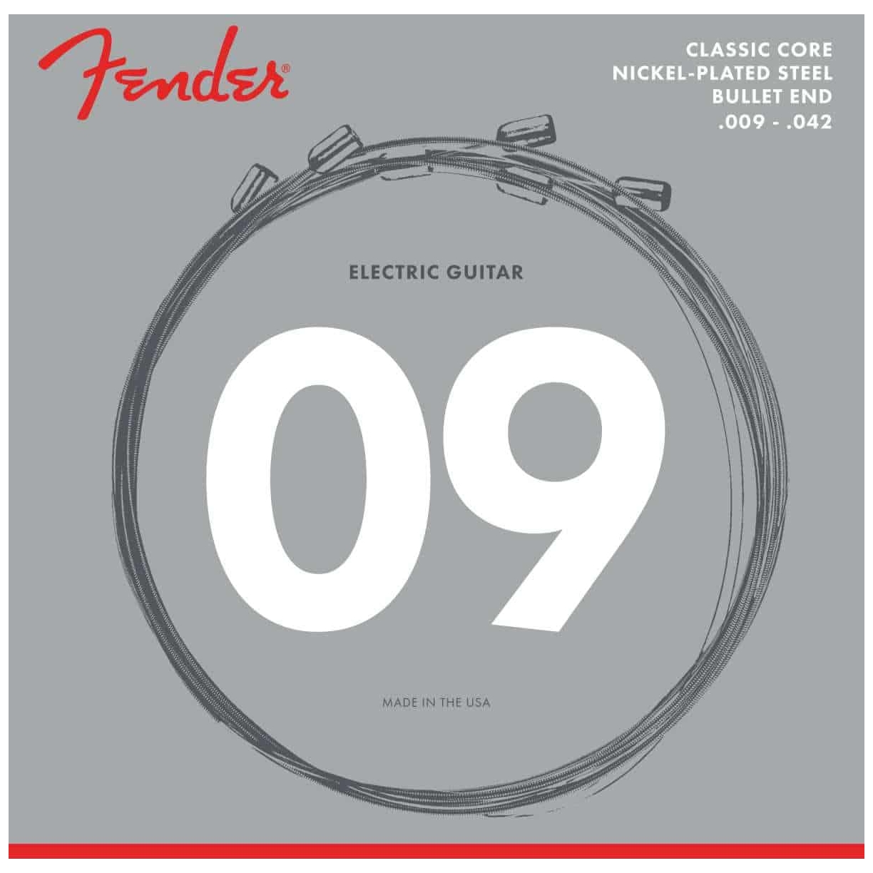 Fender - Fender 3255L Classic Core Nickel Plated Bullets 009 -042