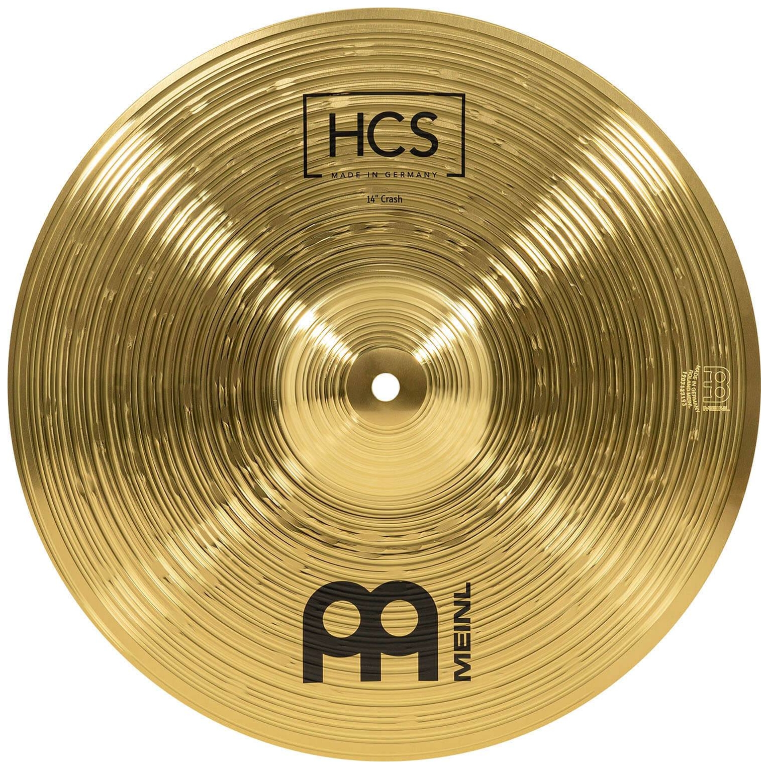 Meinl Cymbals - Meinl Cymbals HCS1314+10S - HCS Cymbal Set + free 10 Splash + free Drumsticks - 4