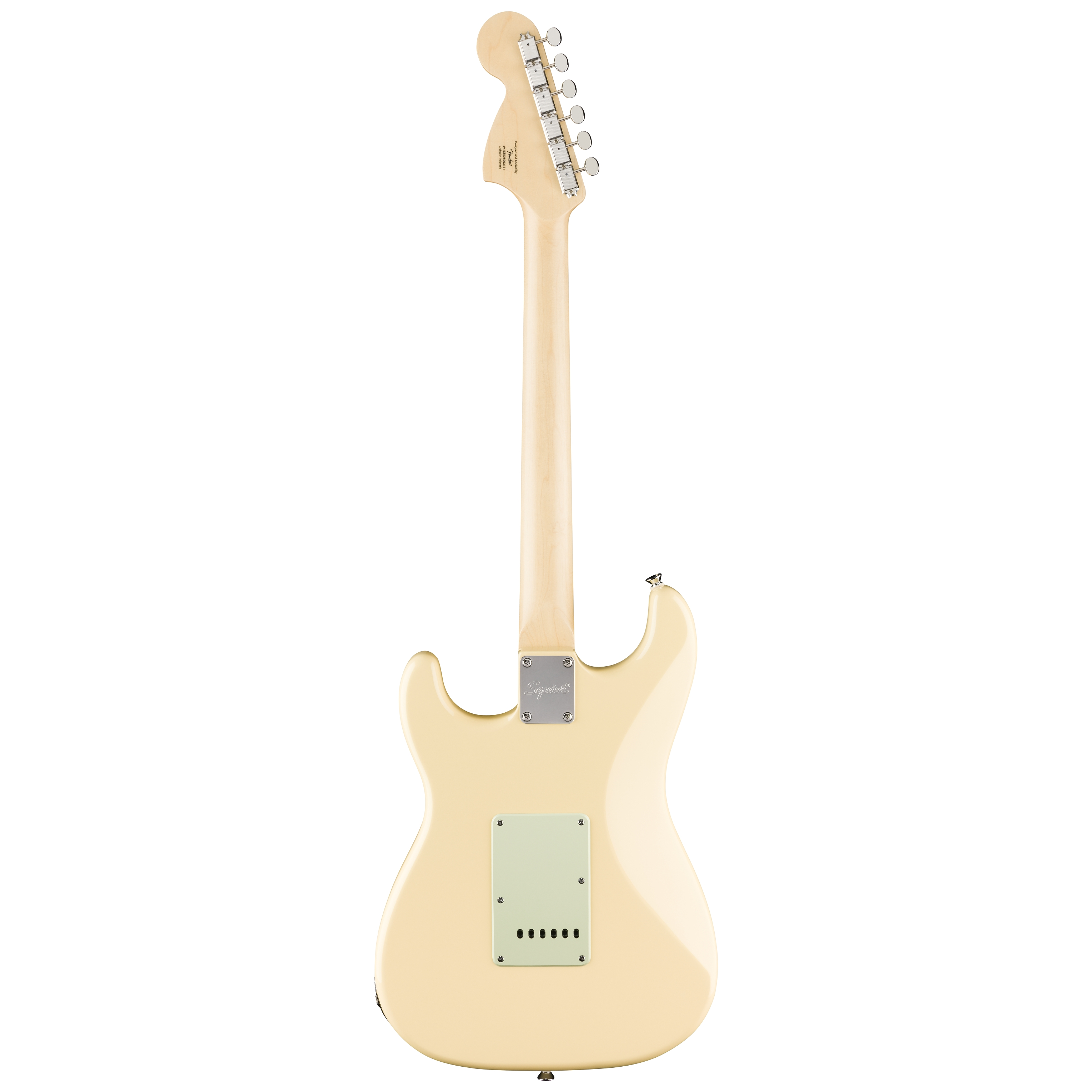 Squier by Fender Paranormal Stratocaster DLX LRL Mint PG Vintage White 2