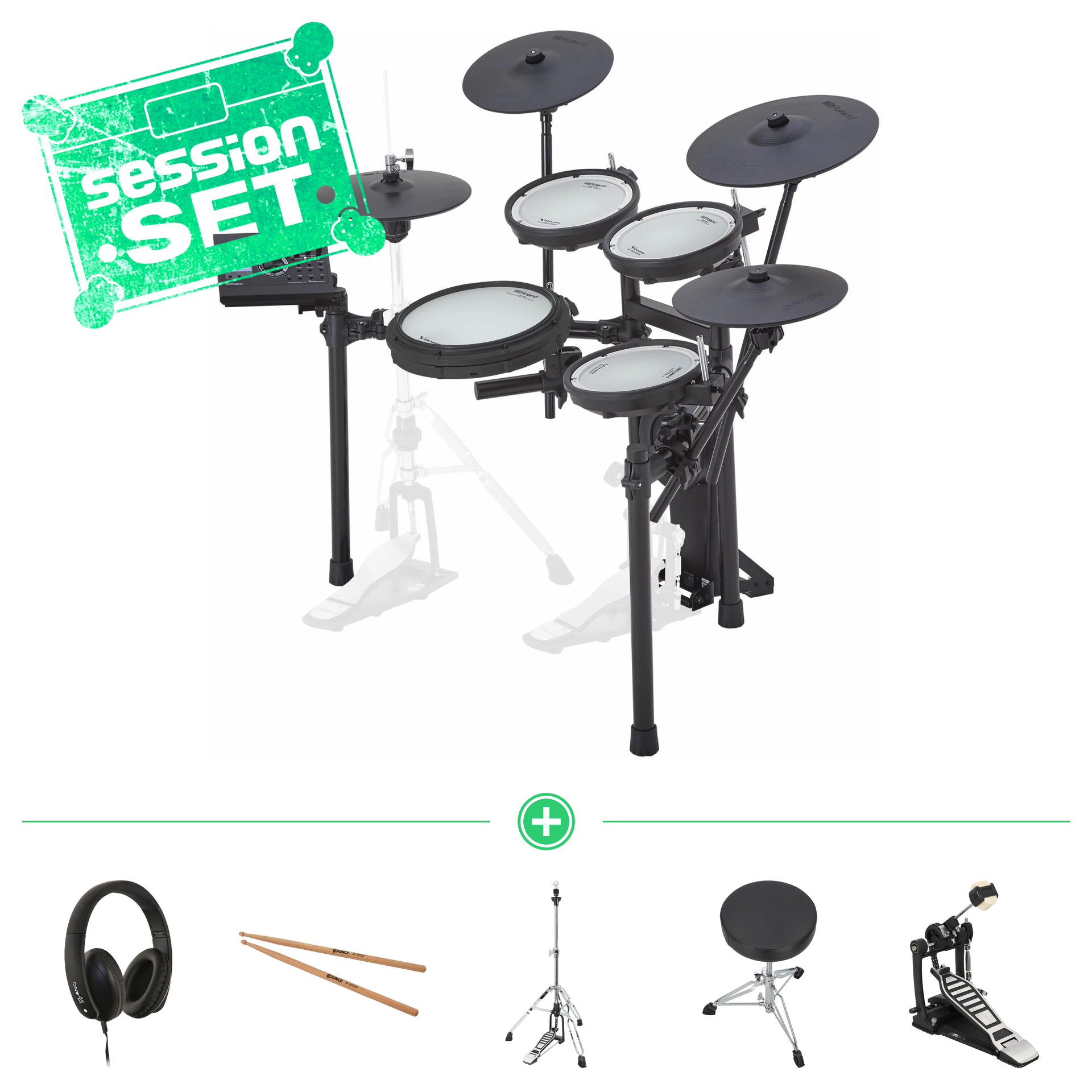 Image of Roland td 17kvx2  session set basic 70000753 1