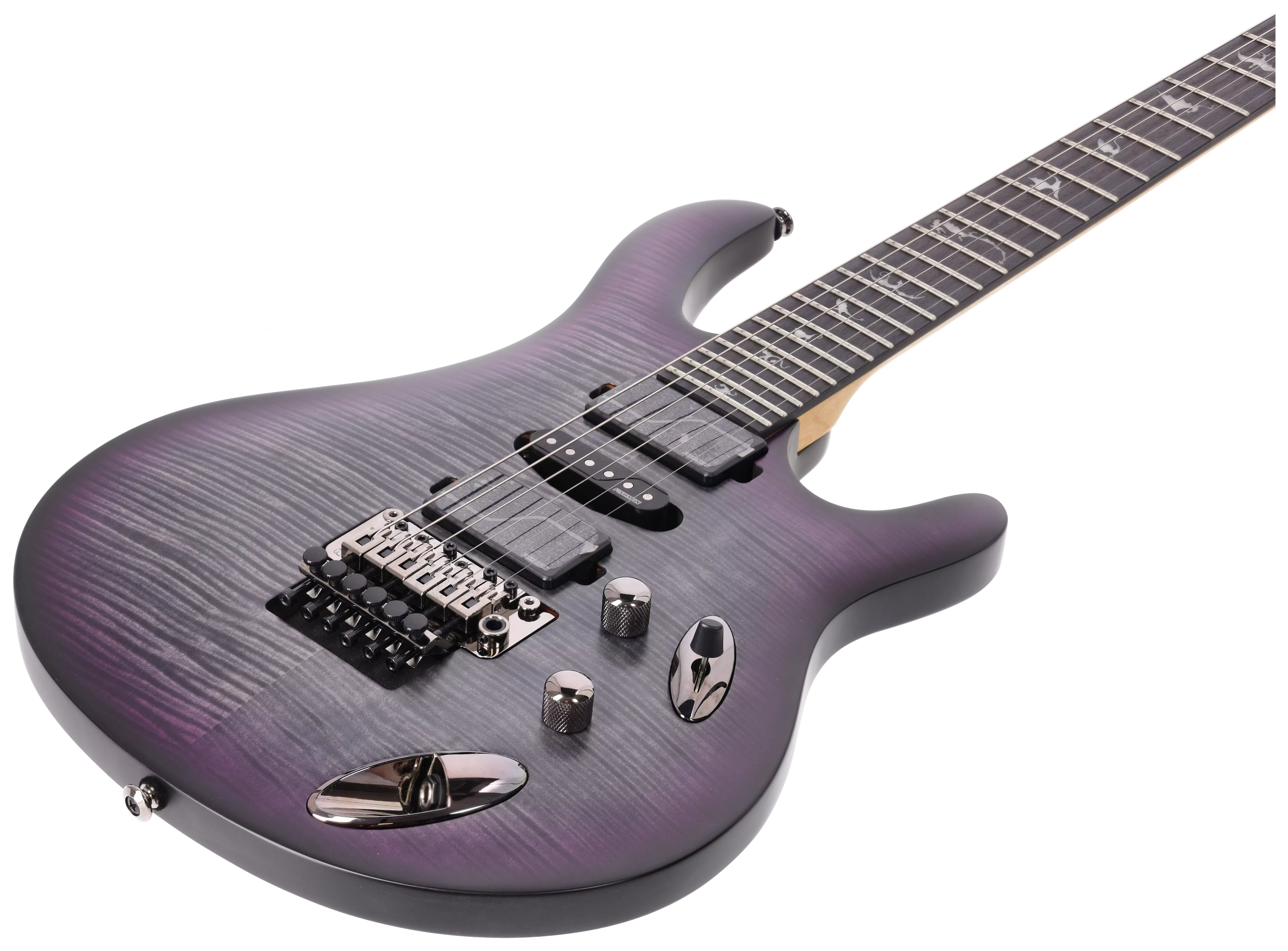 PRS SE Chleo Charcoal Purple Burst 4