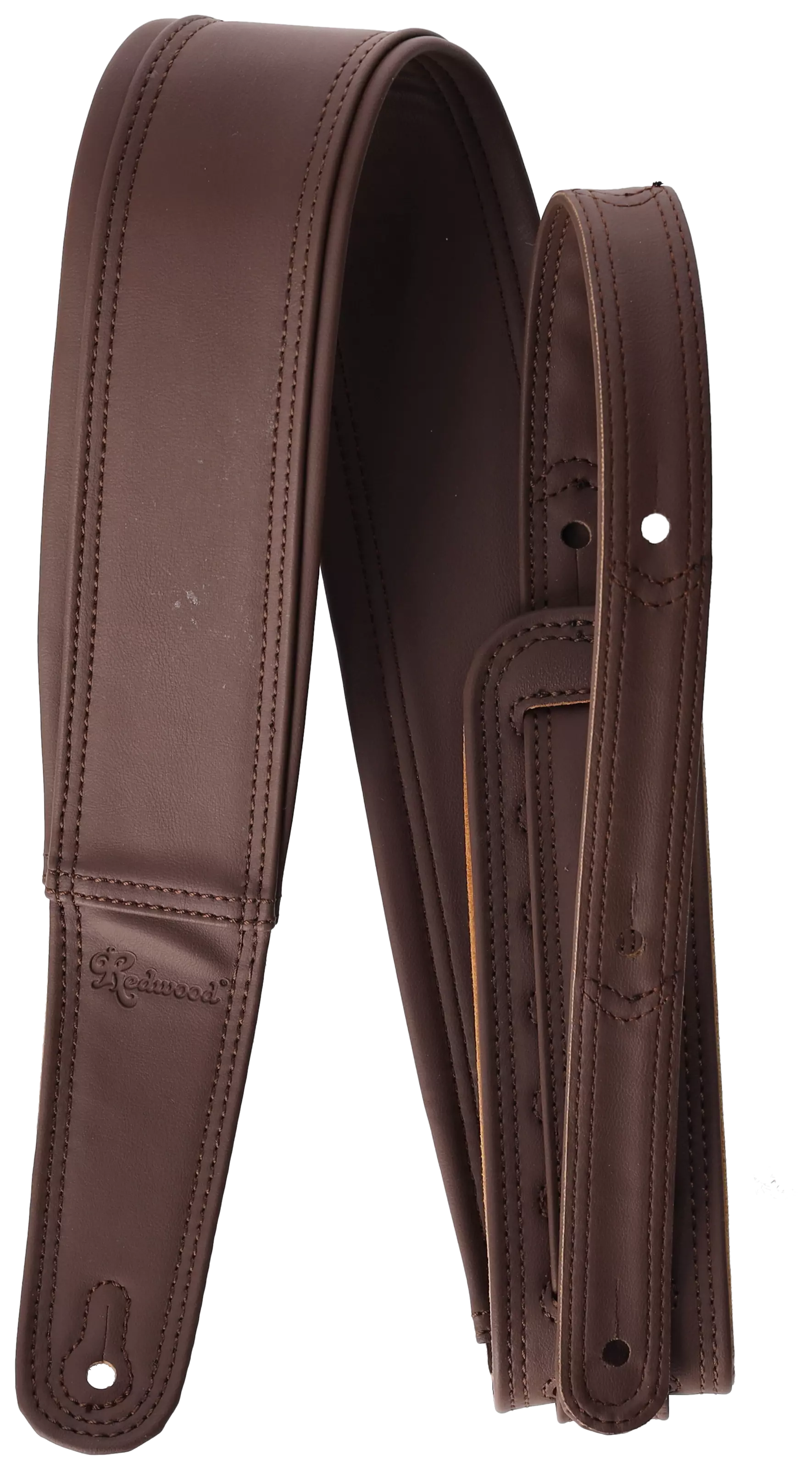 Redwood Instrument Strap Non-Leather Padded - Brown 1