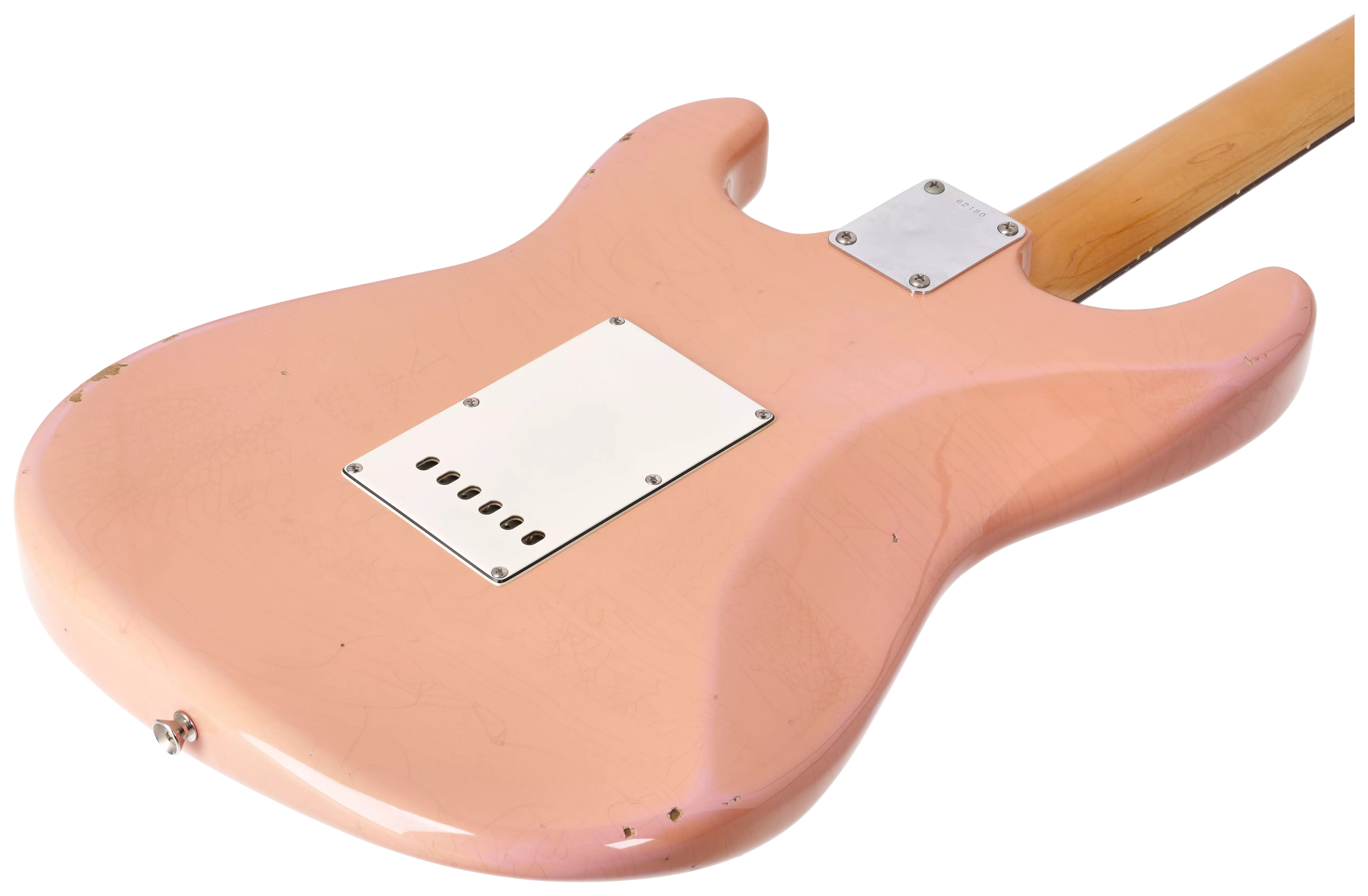  60s S-Style Aged Shell Pink GLoss Top #62180 7