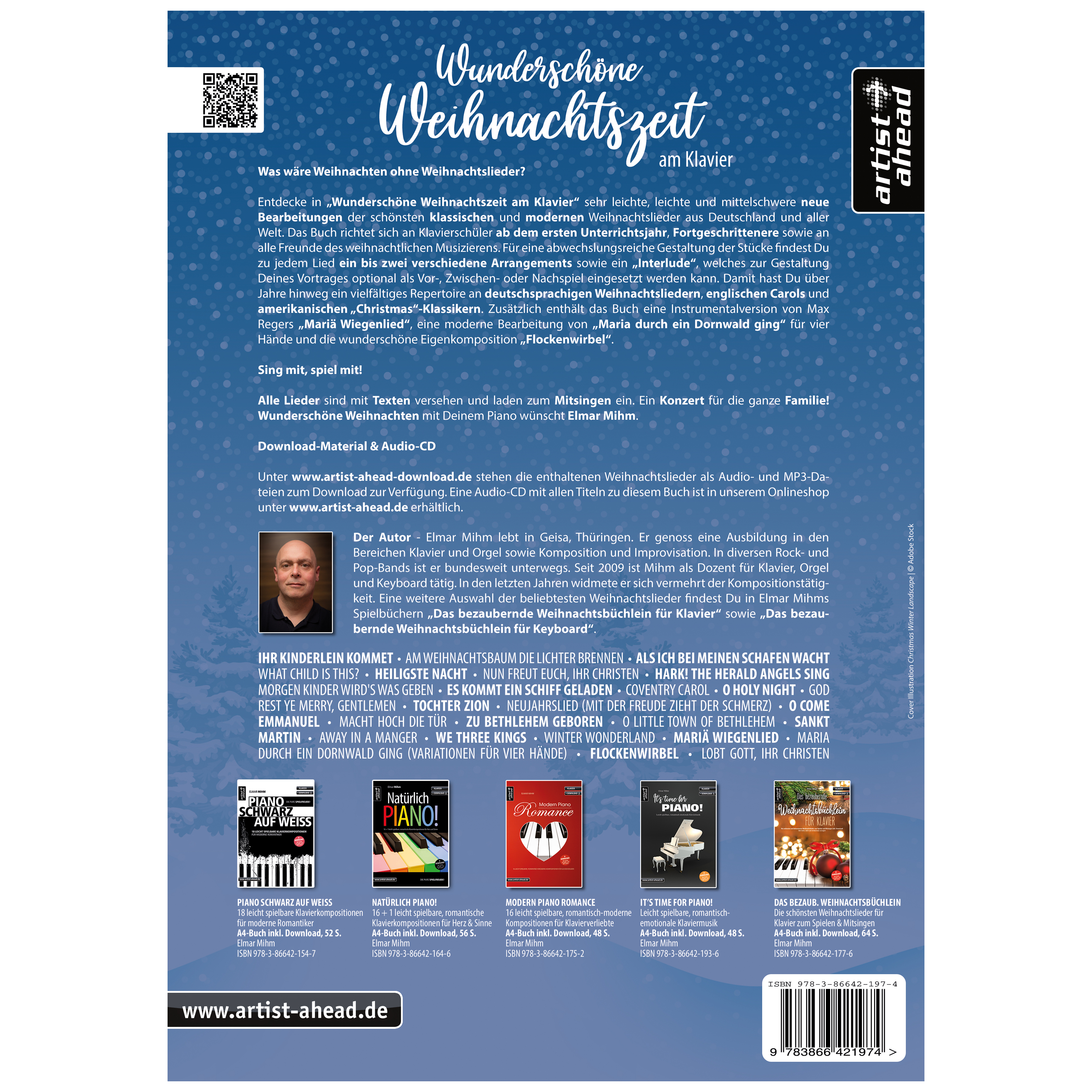 Artist Ahead Wunderschöne Weihnachtszeit am Klavier - Elmar Mihm 1