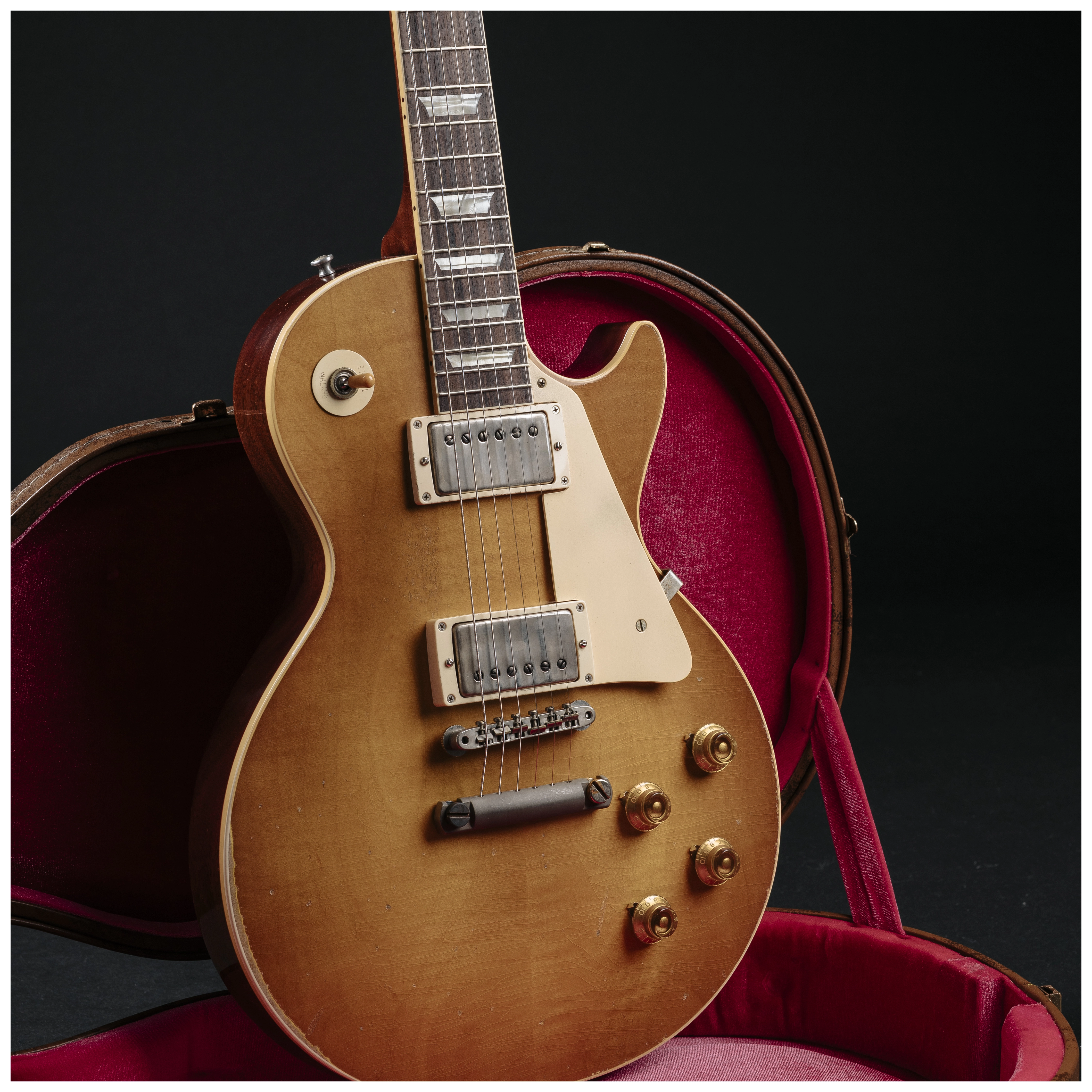 Gibson 1958 Les Paul Standard Reissue Heavy Aged Lemon Burst Murphy Lab #841201 22