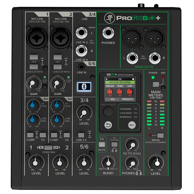 Mackie ProFX6v3+ 3