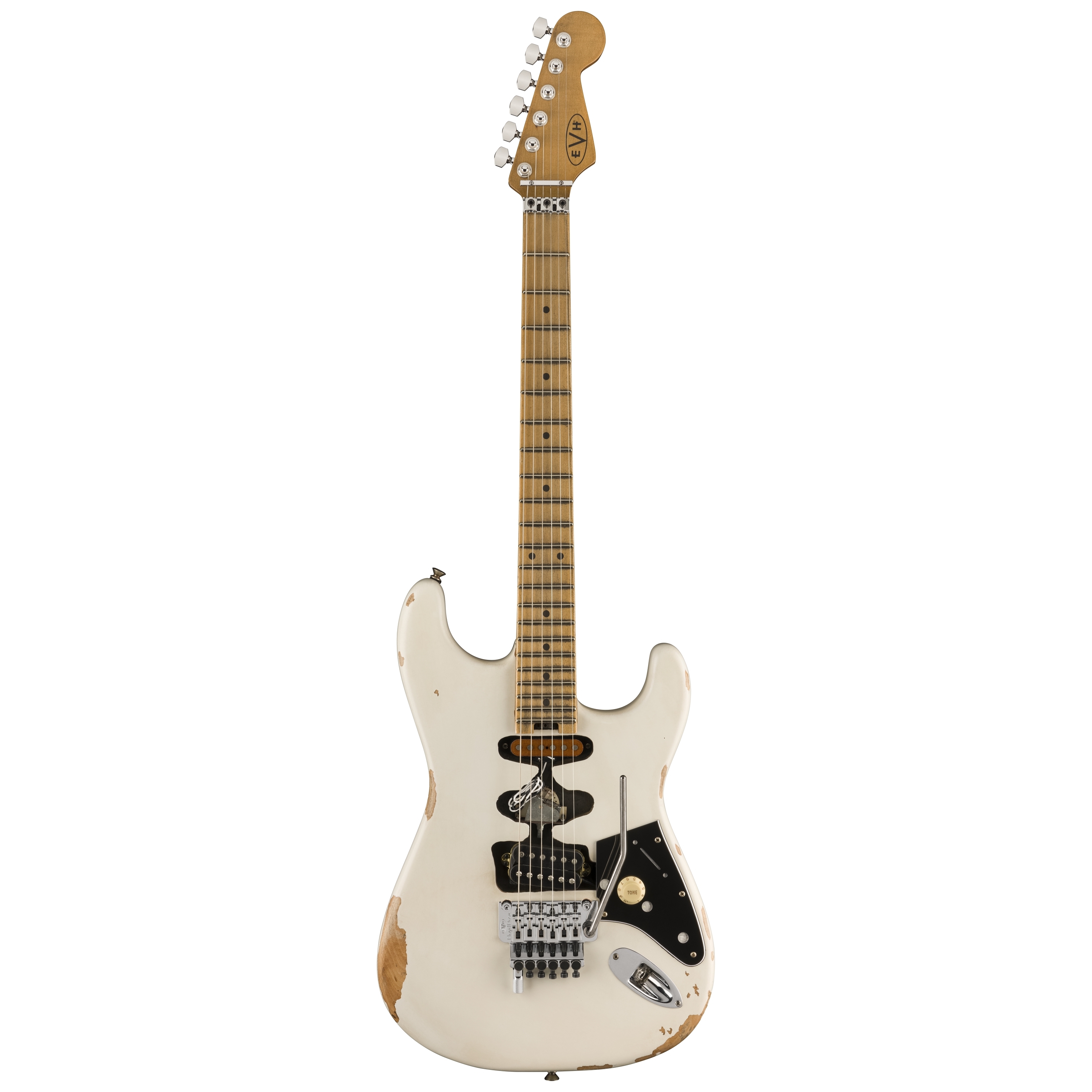 EVH Frankenstein Series Relic White