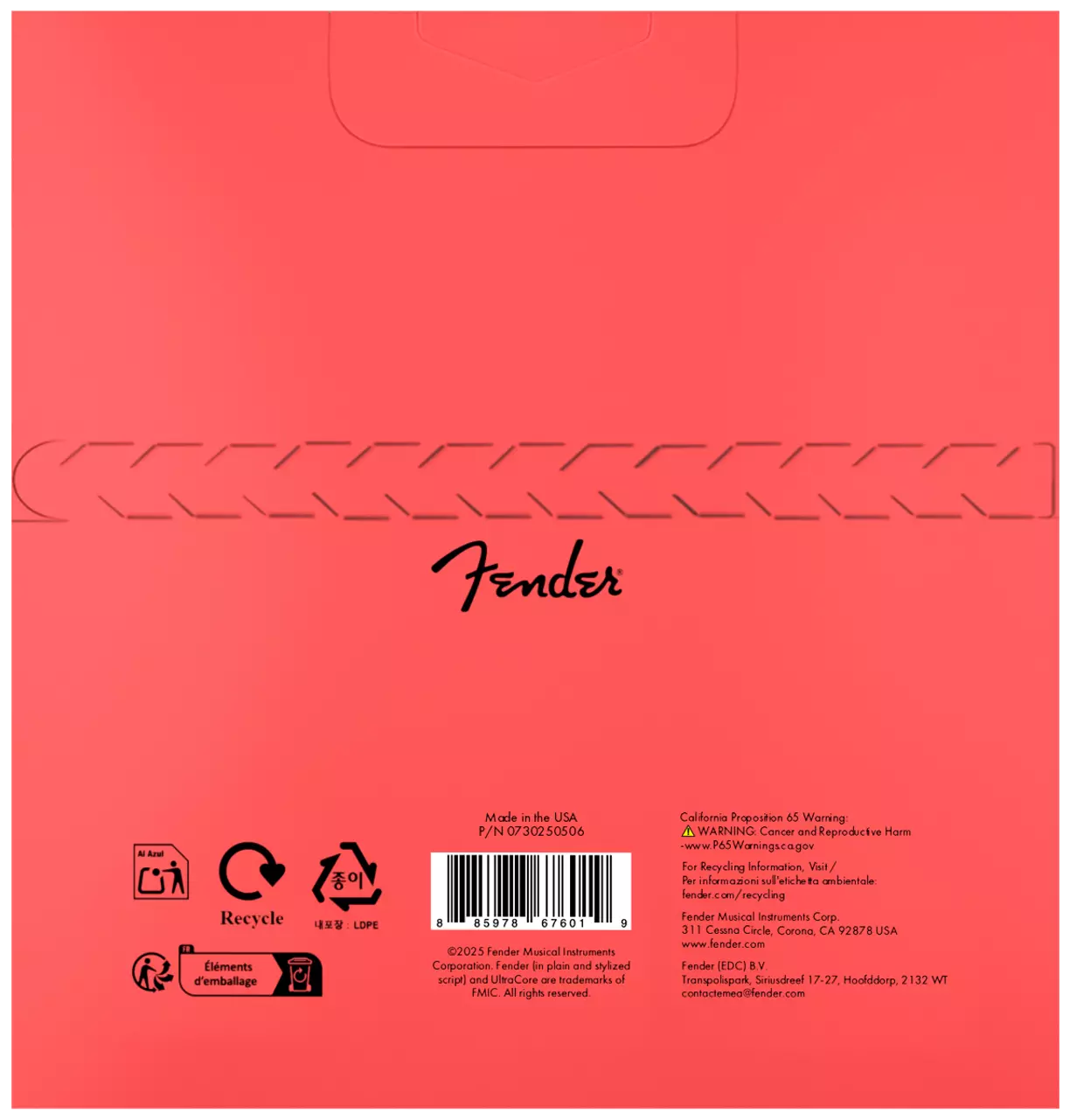 Fender UltraCore™ 1250R Electric Guitar Strings 010-046 2