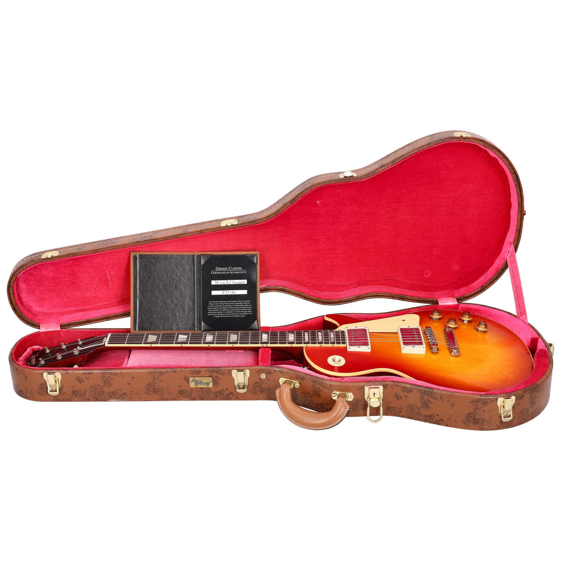 Gibson 1958 Les Paul Standard Sunrise Tea Burst VOS Session Select #5 14