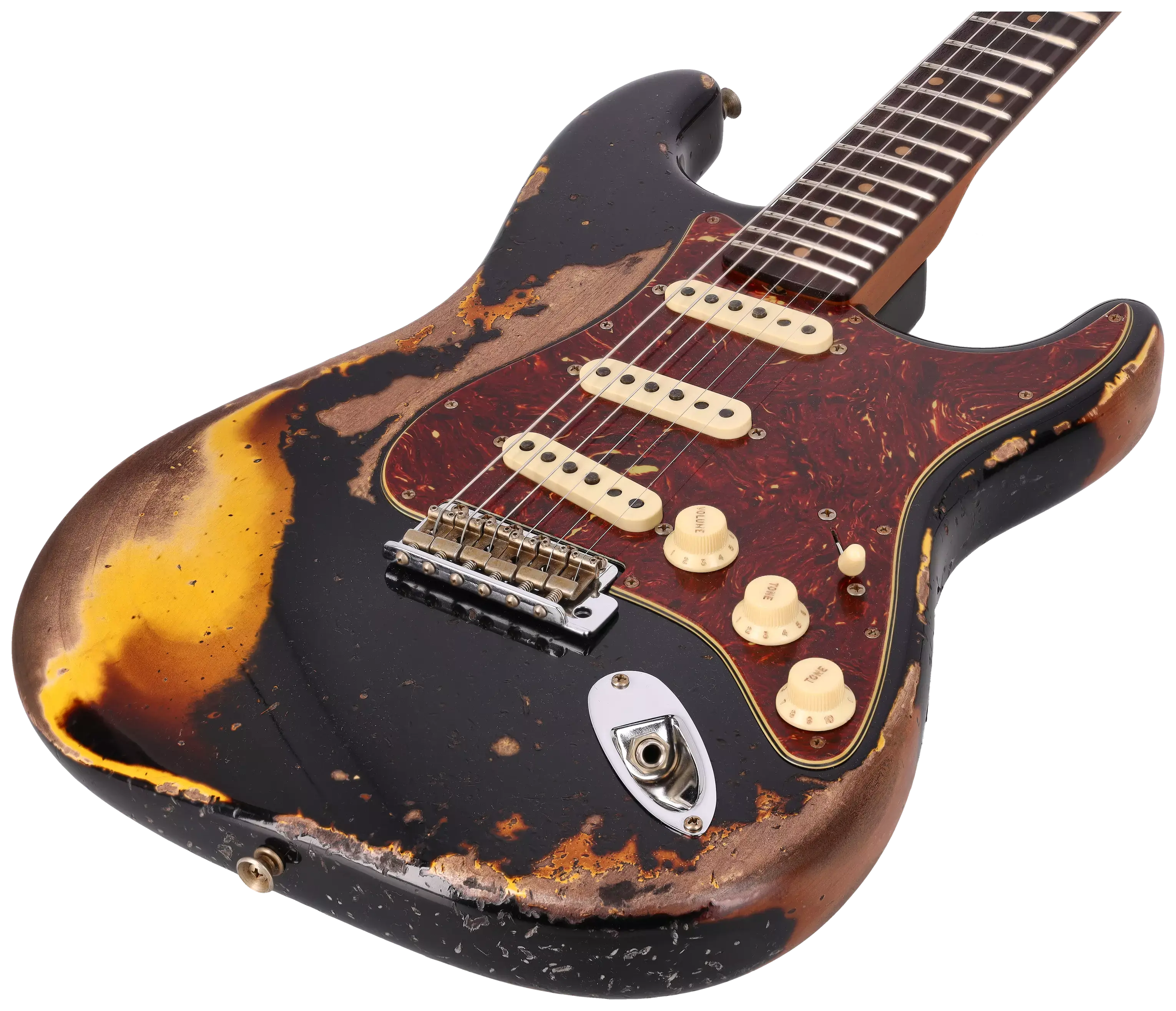 Fender LTD Custom Shop 60s Roasted Stratocaster Super Heavy Relic ABK over 3CS 7