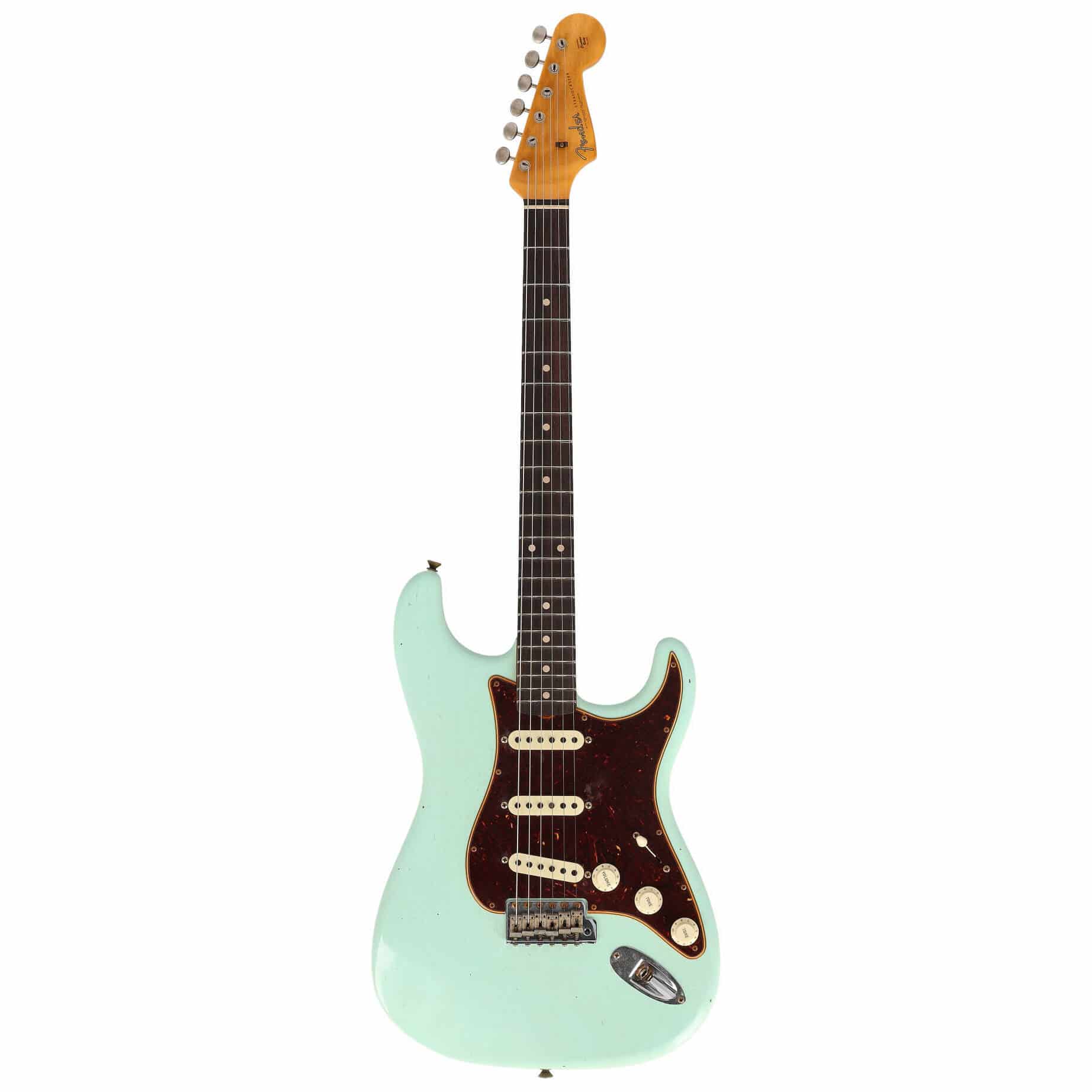 Fender Custom Shop 1962 Stratocaster Journeyman Relic Faded Aged Surf Green