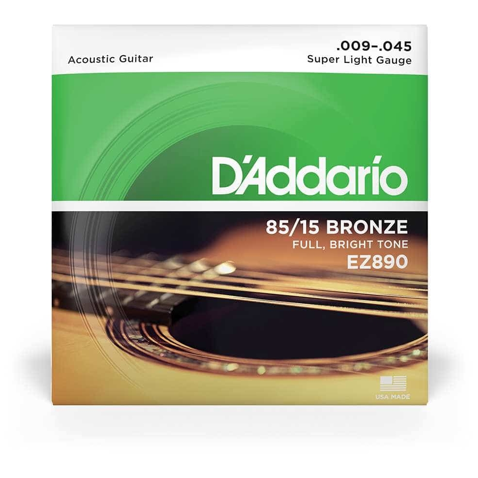 D’Addario EZ890 - Acoustic 85/15 Bronze | 009-045