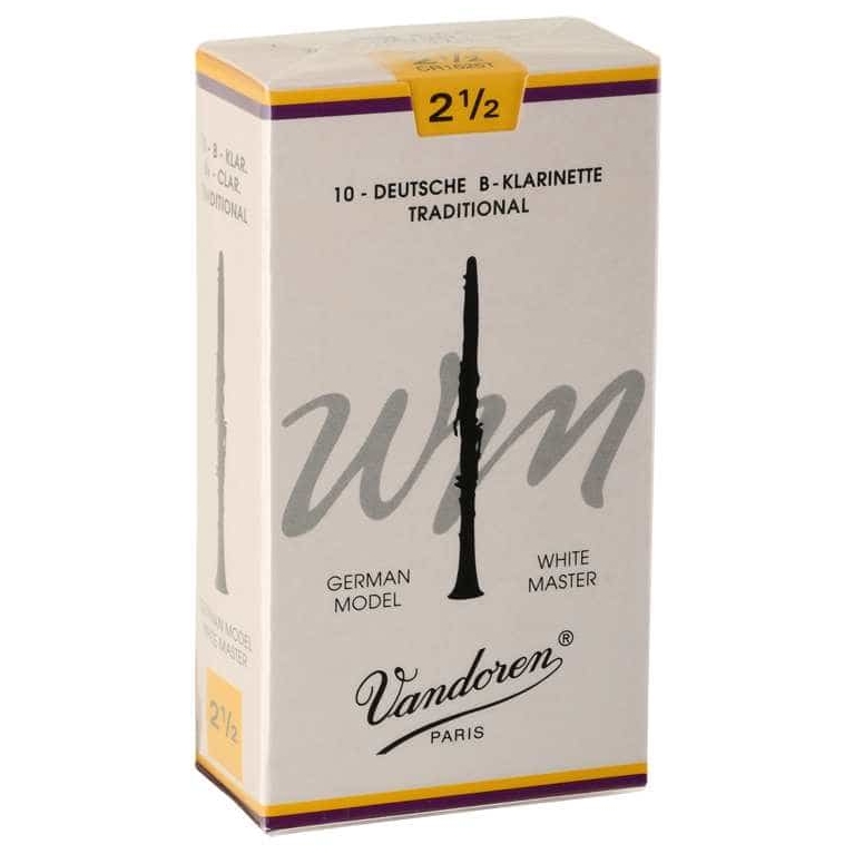 Vandoren - Vandoren Klarinetten Blätter trad. White Master Deutsch Stärke 2,5