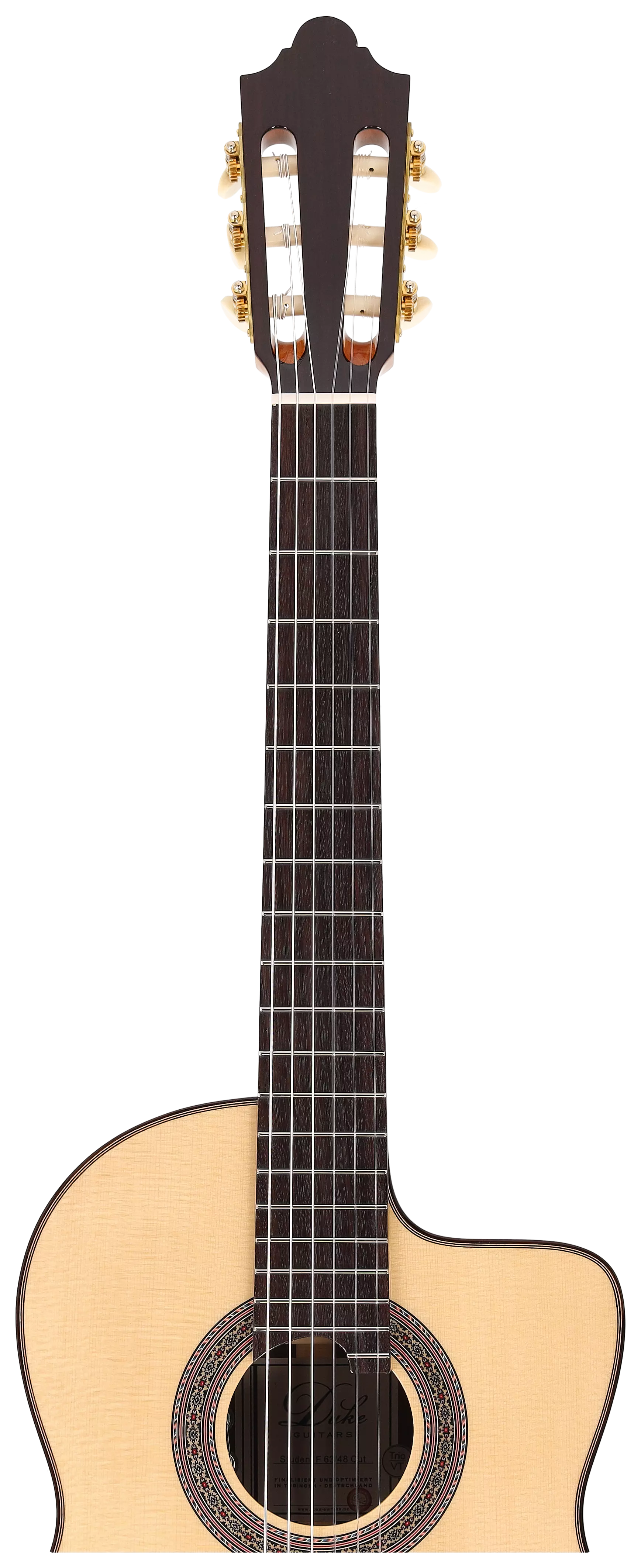 Duke Guitars Student F 63/48 Cut Trio VT 9