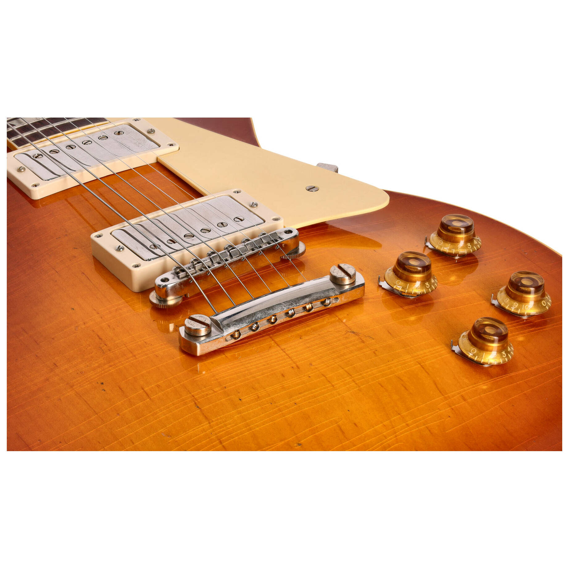 Gibson 1958 Les Paul Standard Iced Tea Burst Light Aged Murphy Lab Session Select #1 8