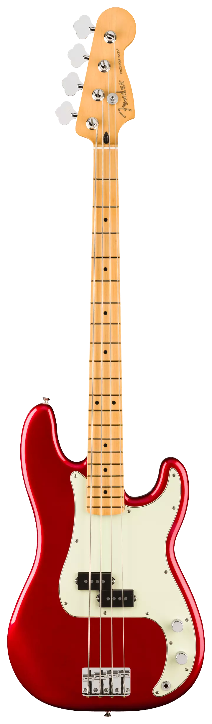 Fender 75th Anniversary Player II Precision Bass MN Candy Apple Red