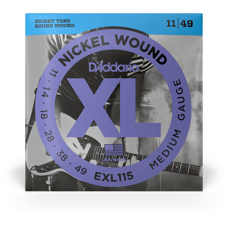 D’Addario - D’Addario EXL115 - XL Electric Nickel Wound 011-049