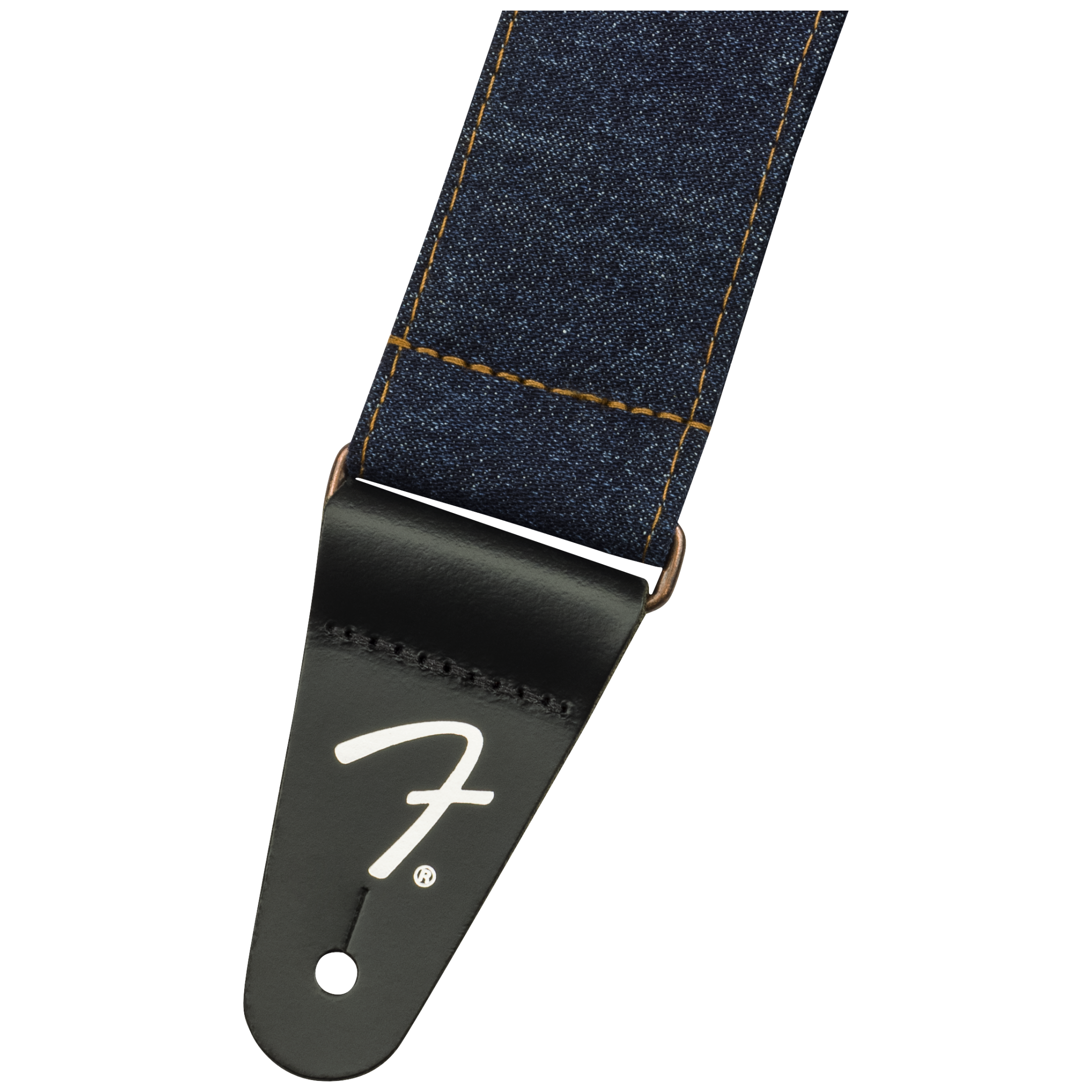 Fender Wrangler Denim Strap Dark Indigo 1 Fender Wrangler Denim Strap Dark Indigo 1