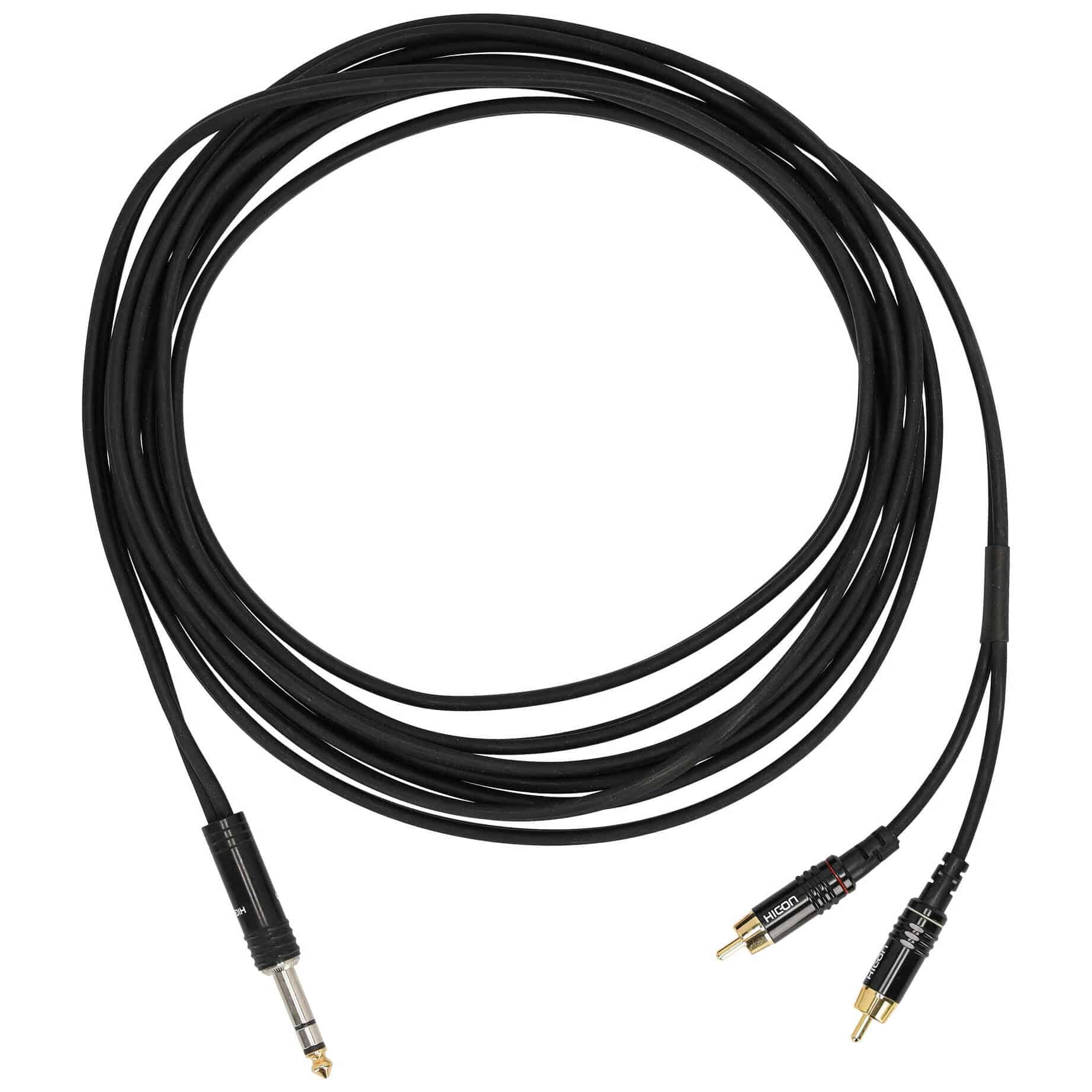 Sommer Cable ON56-0500-SW SC-Onyx Klinke Stereo Male - 2 x Cinch Male 5 Meter