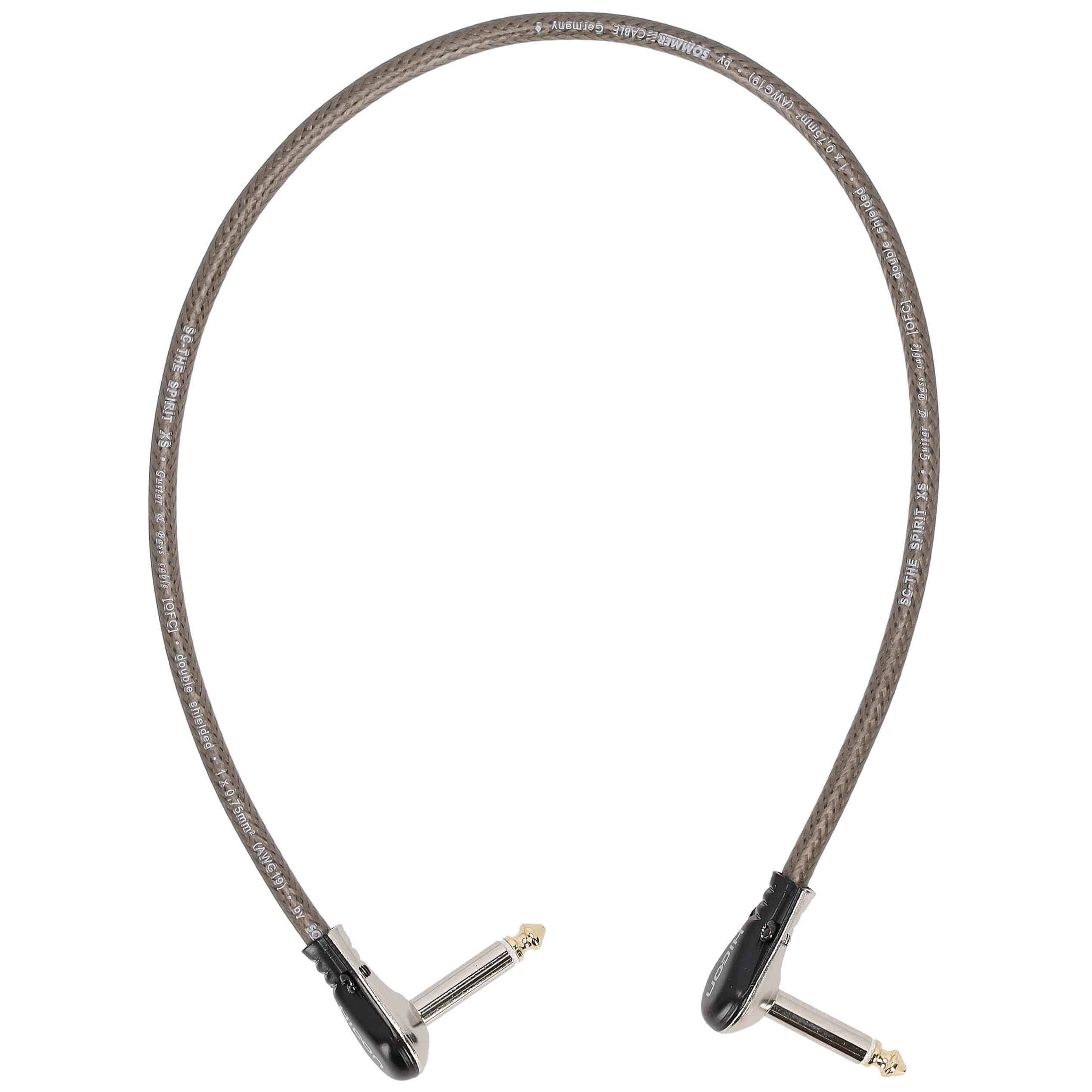 Sommer Cable XS8J Spirit XS Highflex Patchkabel Klinke 90°/Klinke 90° 0,5 Meter