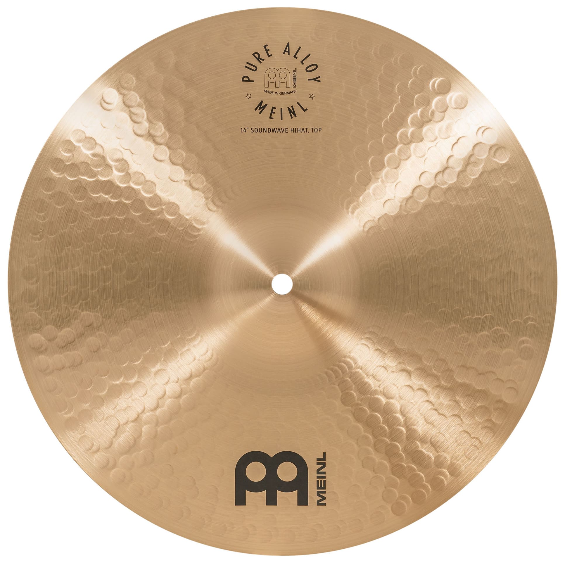 Meinl Cymbals PA14SWH - 14" Pure Alloy Soundwave Hihat 8