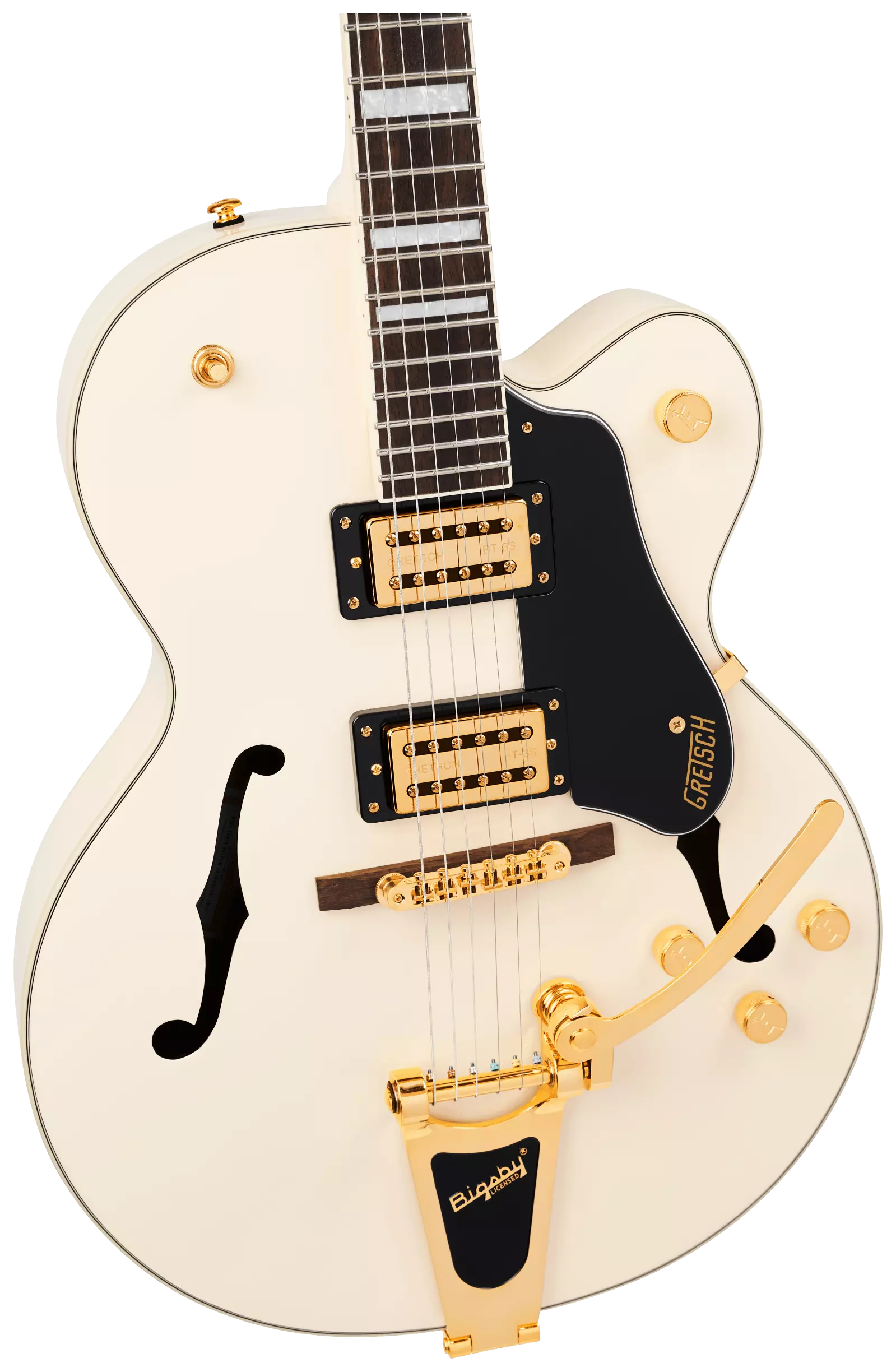 Gretsch LTD G2420TG Streamliner Hollow Body with Bigsby LRL Vintage White 3