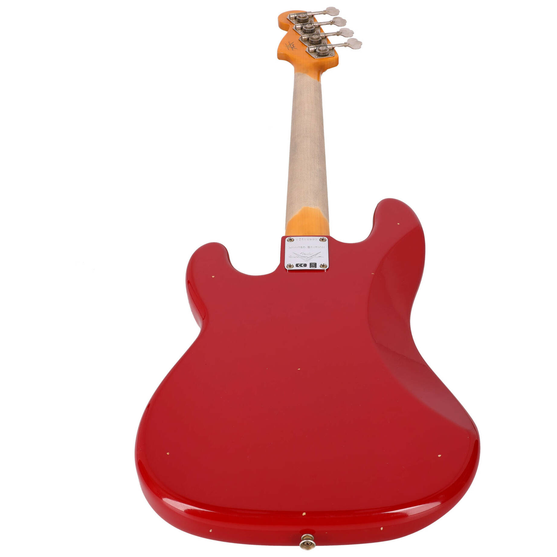 Fender Custom Shop Limited Edition '59 Precision Bass Journeyman Relic RW Aged Dakota Red 4