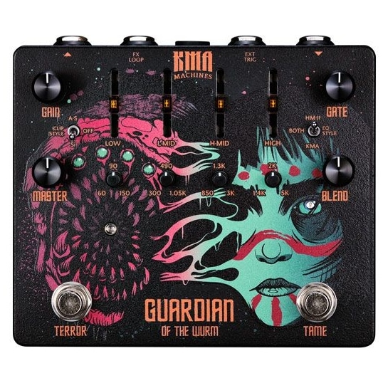 KMA Audio Machines Guardian of the Wurm Distortion Pedal