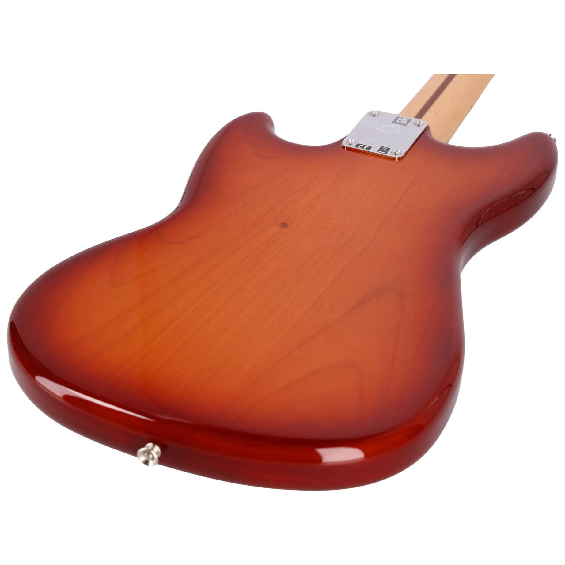 Fender Mustang Bass PJ MN Sienna Sunburst 7