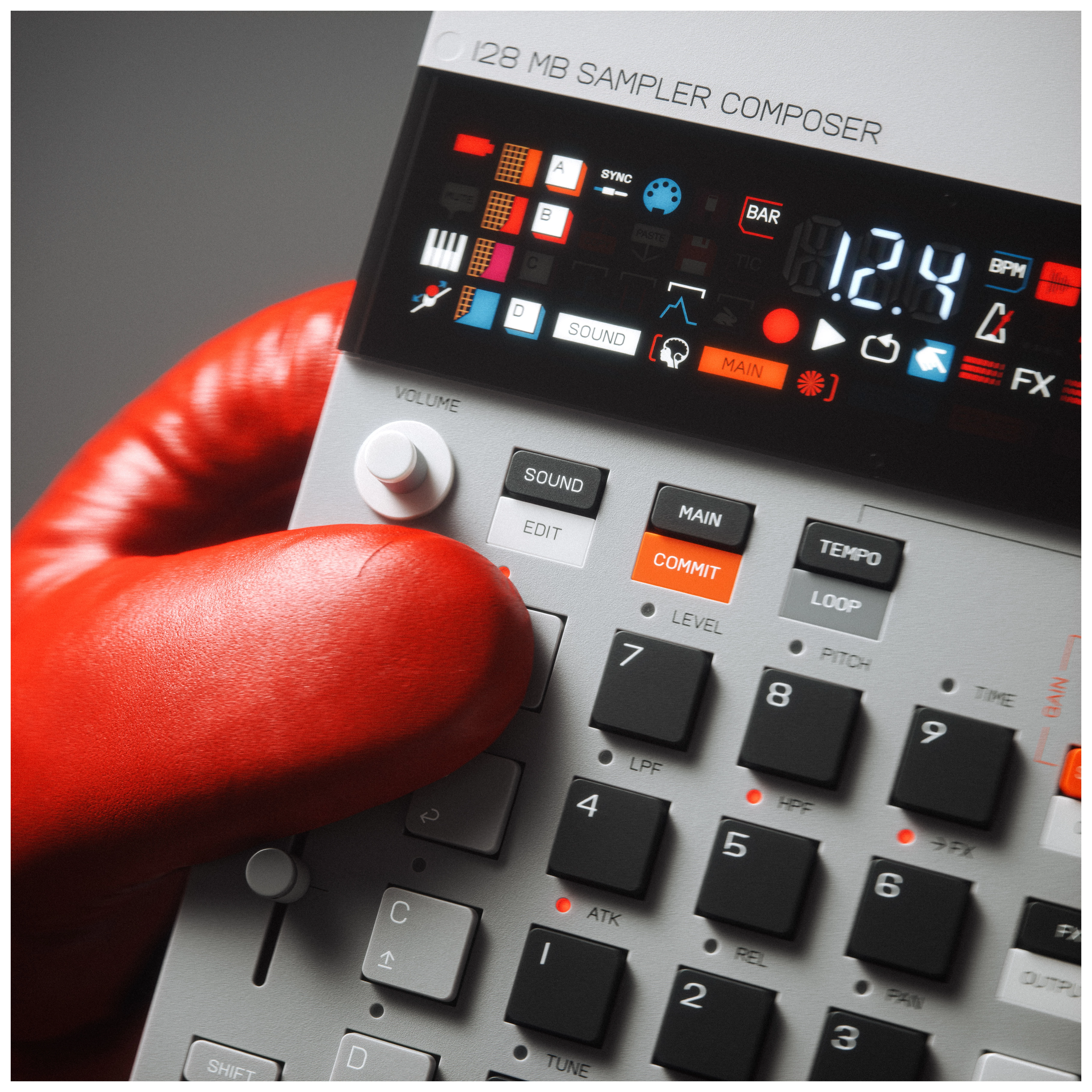 Teenage Engineering EP-133 K.O. II 128MB 7