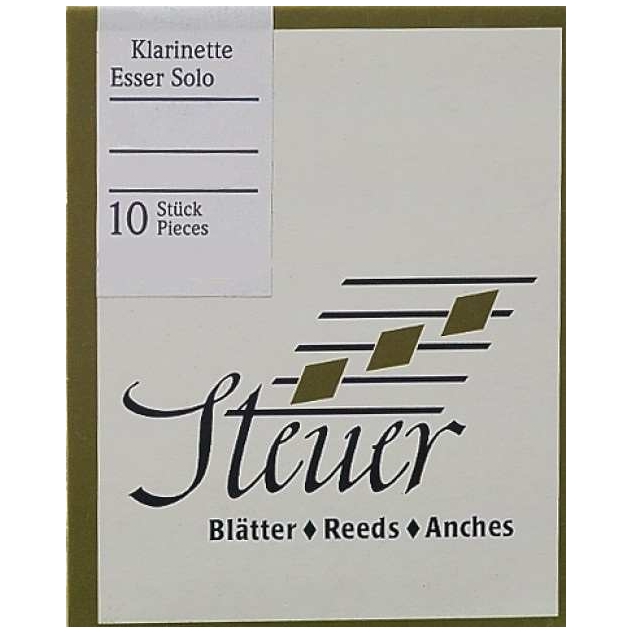 Steuer Esser Solo White Line 3,0 Es-Klarinette 10er Pack