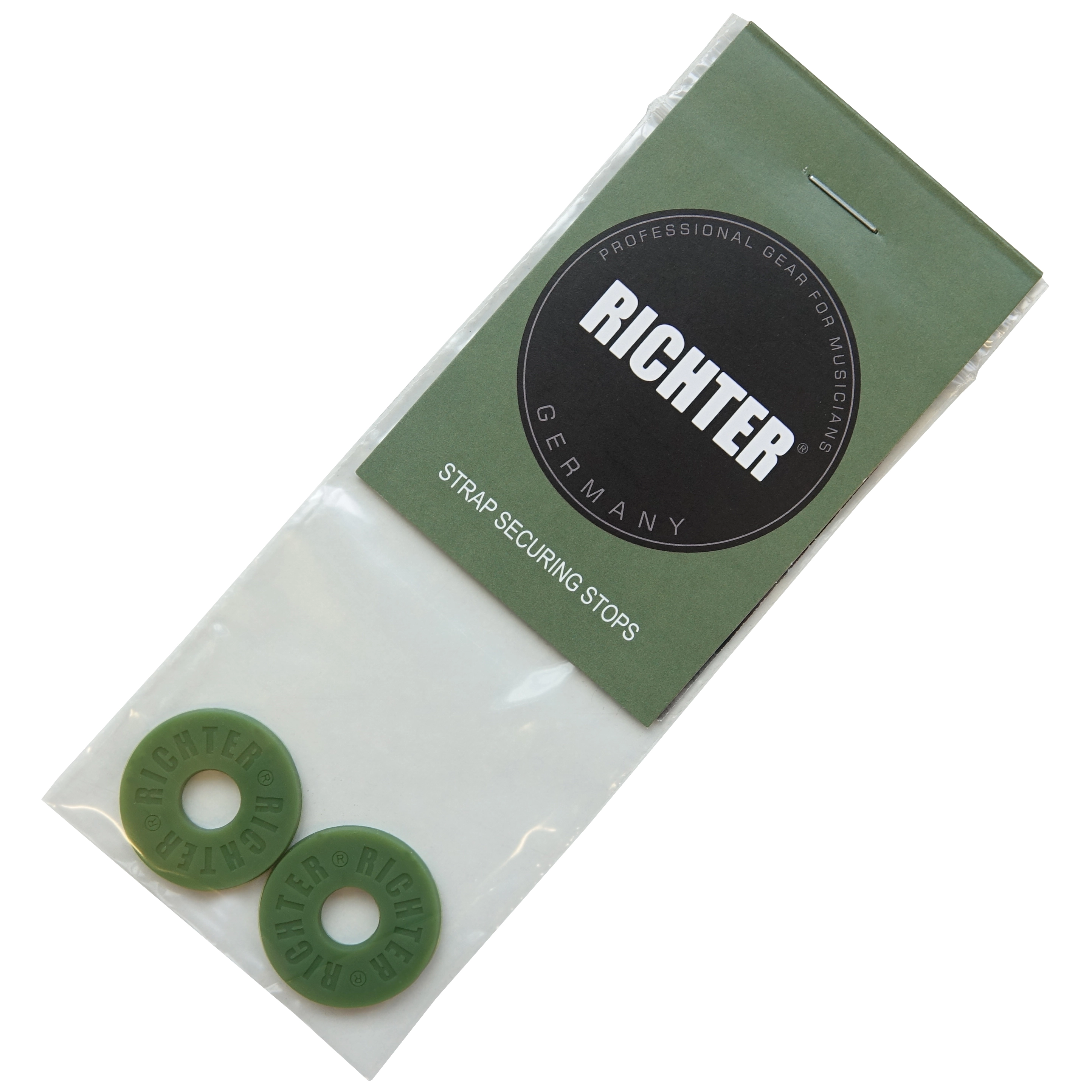 Richter Gurt Gummi Stopper Olive Green 2 Stück 1