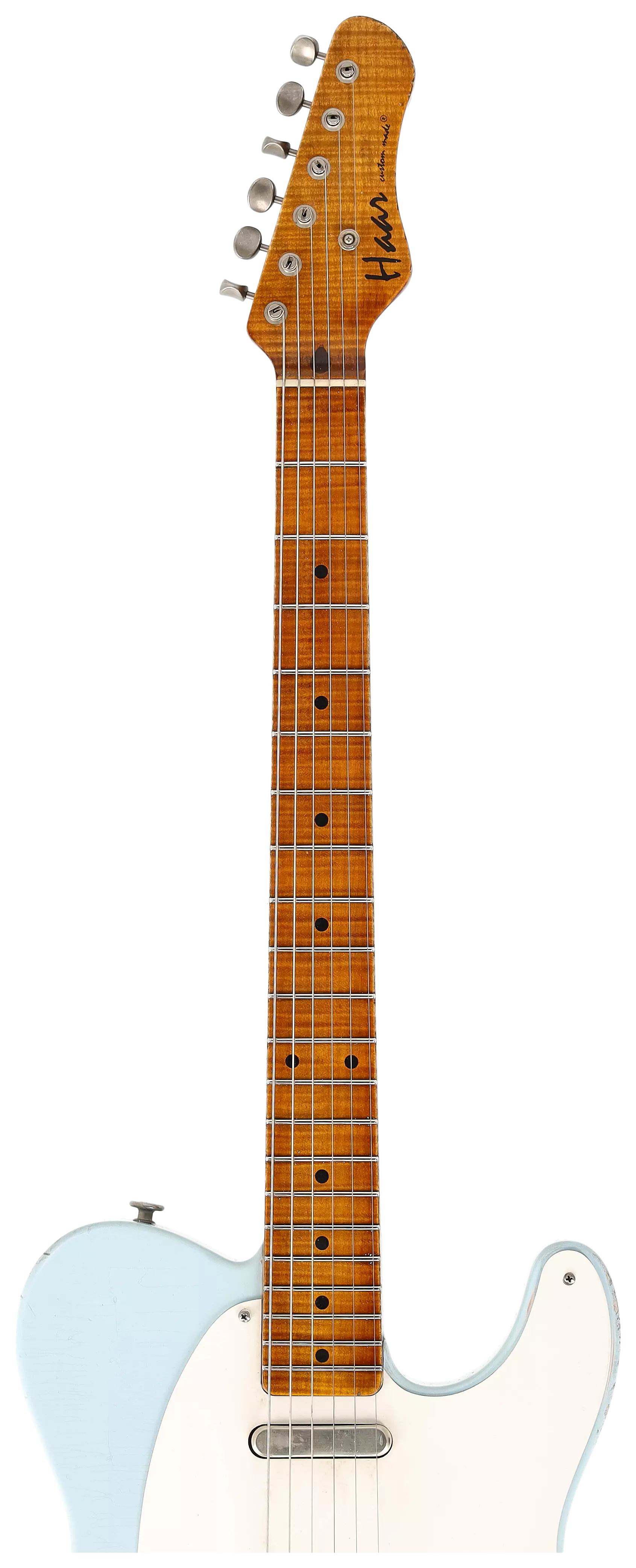 Haar Traditional T Aged MN Sonic Blue Swamp Ash#2 9