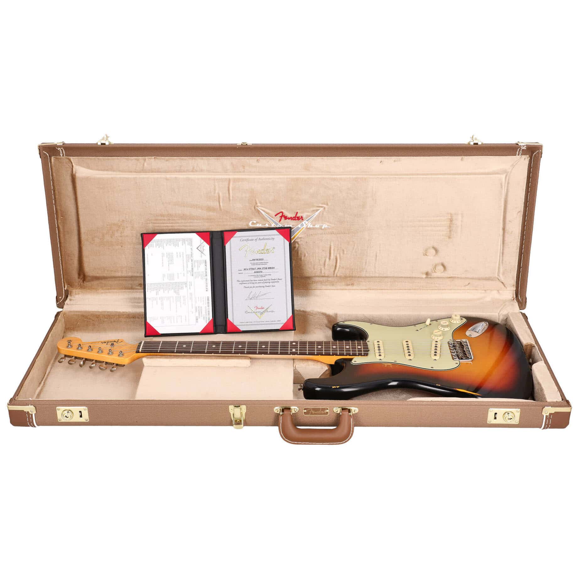 Fender Custom Shop 1960 Stratocaster JRN 3TSB MBAH Masterbuilt Andy Hicks 16