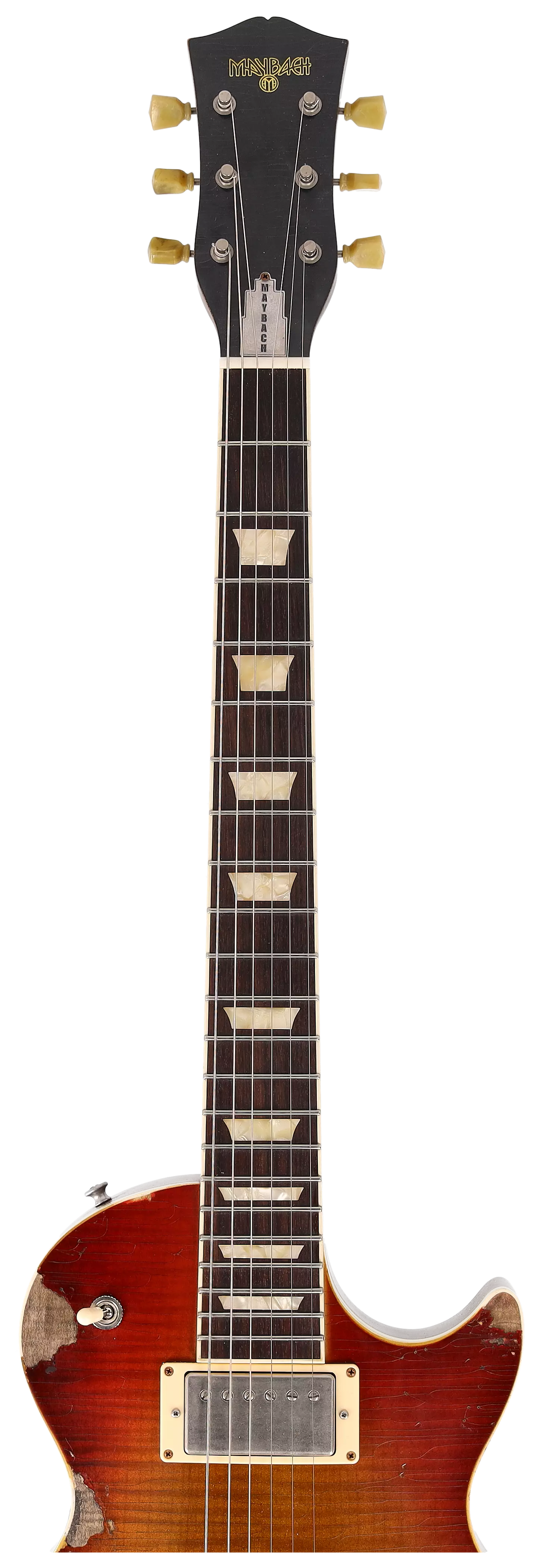 Maybach Lester True Spec Masterbuilt Cherry Sunburst Aged KF-CB#7 9