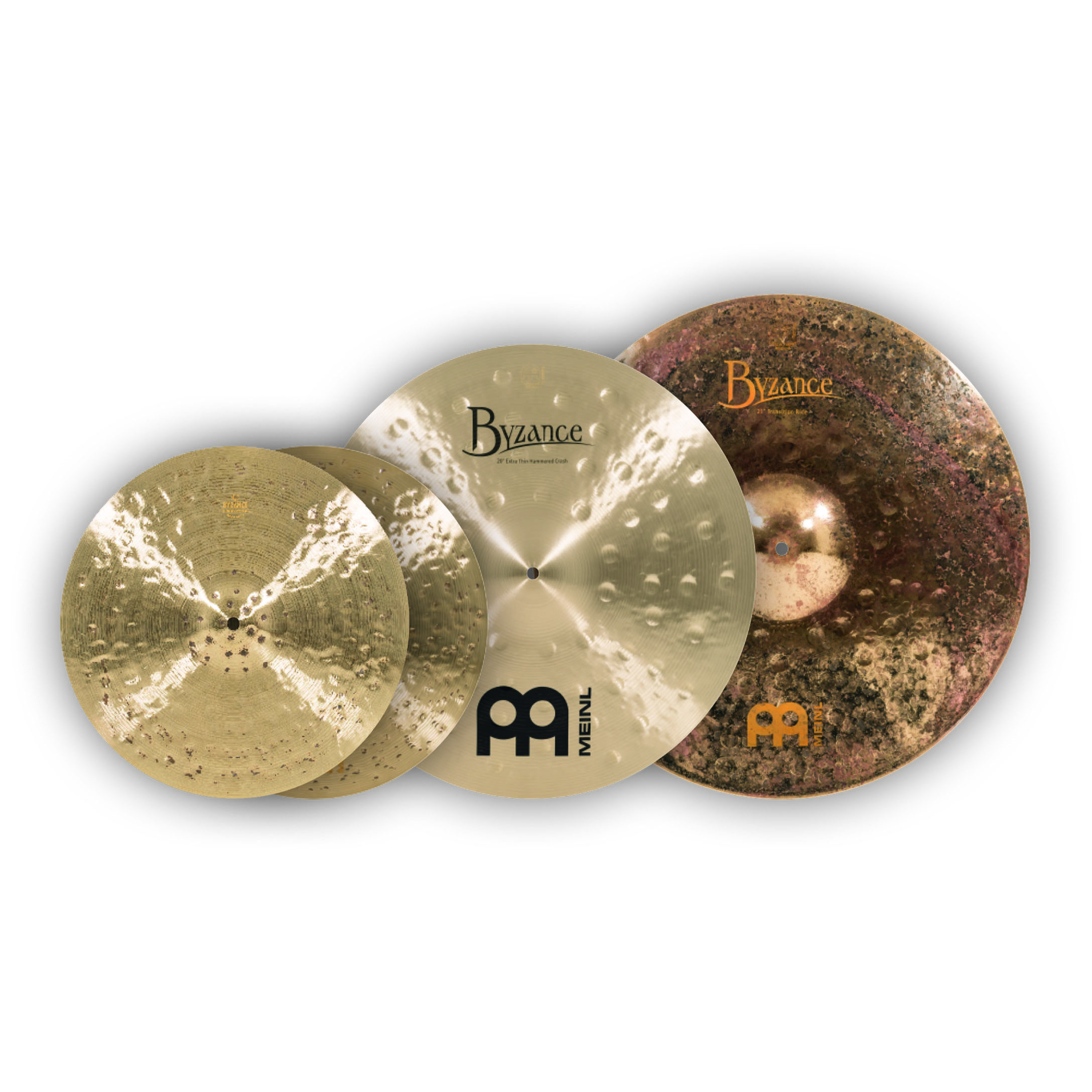 Meinl Cymbals A-CS6 - Byzance Artist's Choice Cymbal Set: Mike Johnston 1
