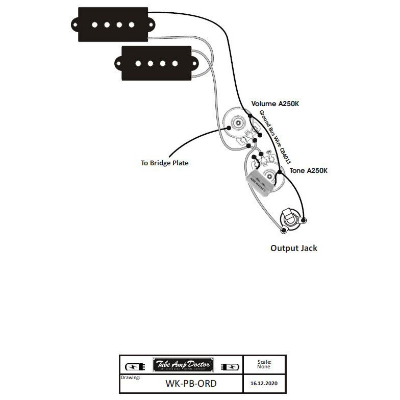  Wiring Kit for P-Style Basses 2