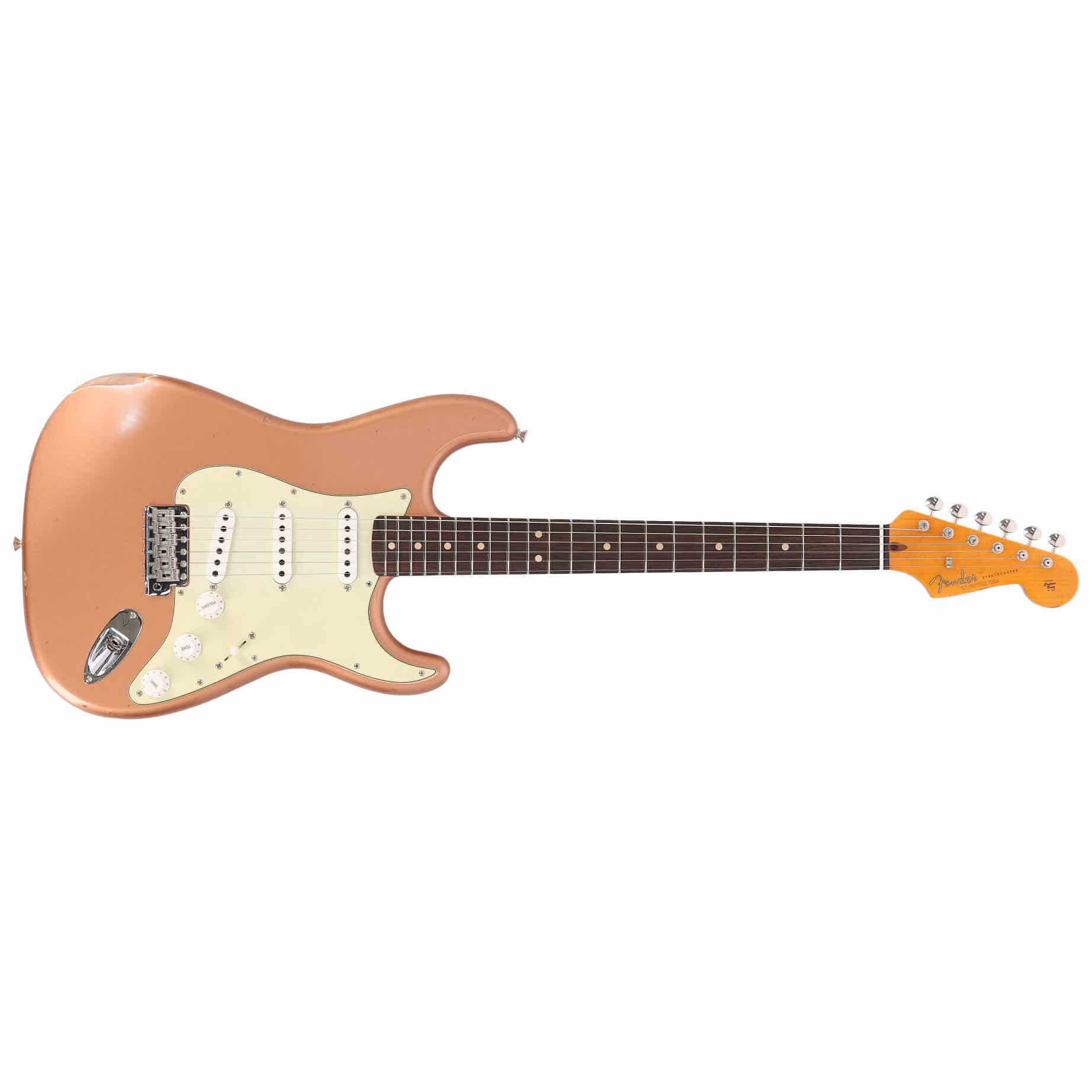Fender Custom Shop 1963 Stratocaster Relic Aged Copper Metallic #2 1