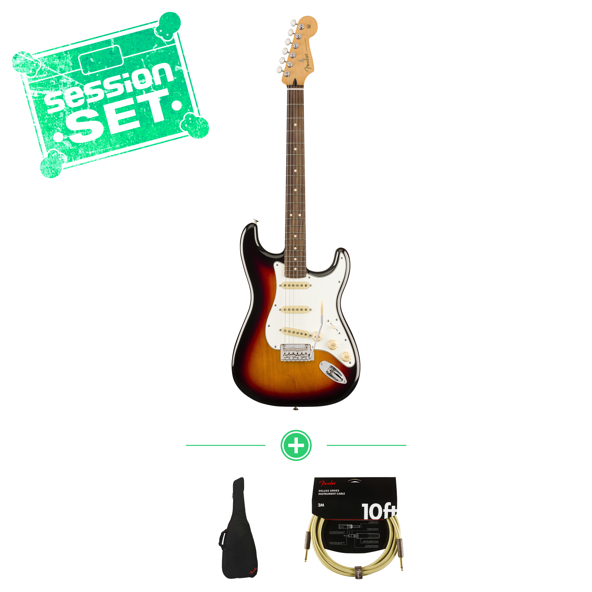 Image of Fender player ii stratocaster rw 3cs  session set  70001039 1