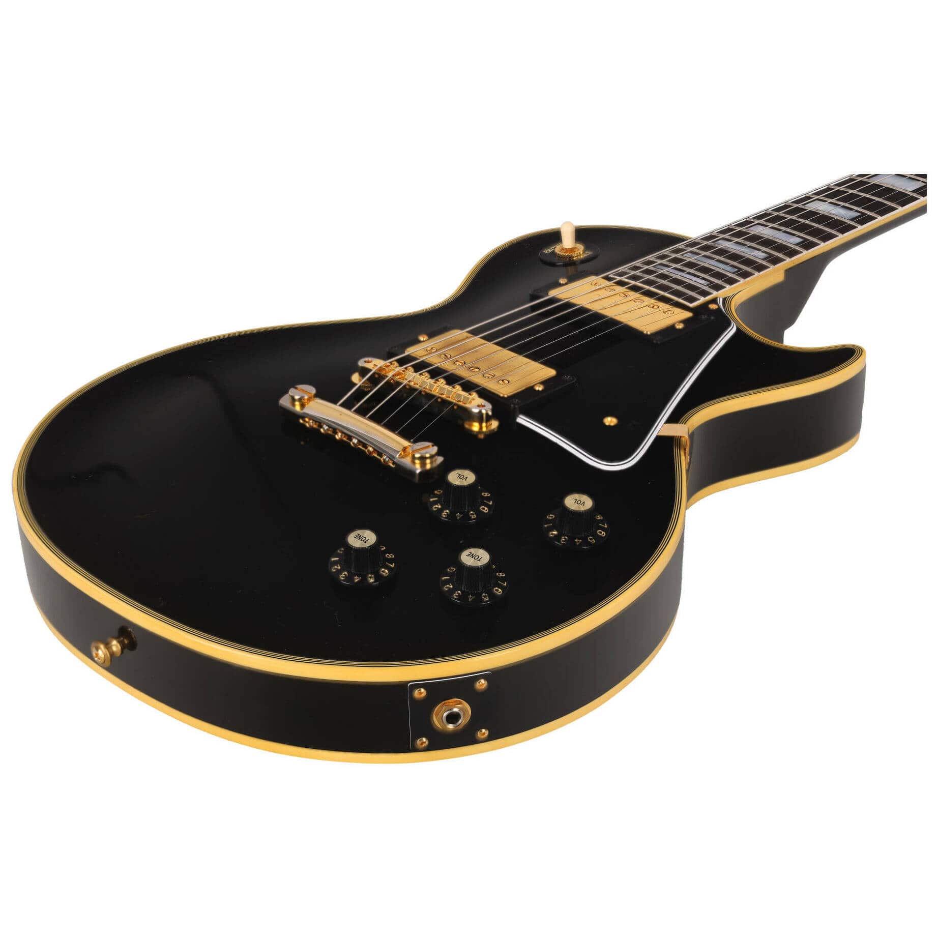 Gibson 1968 Les Paul Custom Reissue Ultra Light Aged Ebony Murphy Lab 10